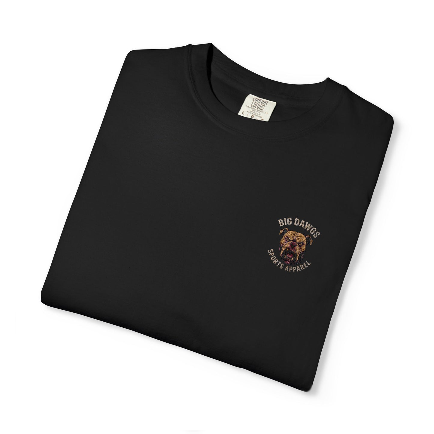 Men's- LaxDad-Logo Tee- Embroidery Stitching