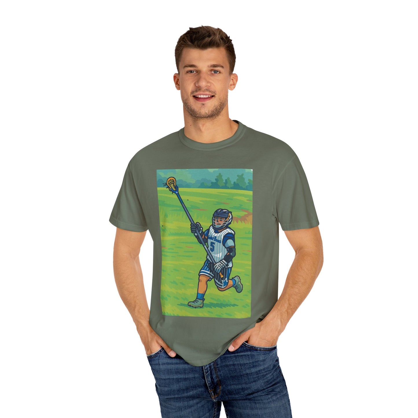 Men's Lacrosse Graphic Tee