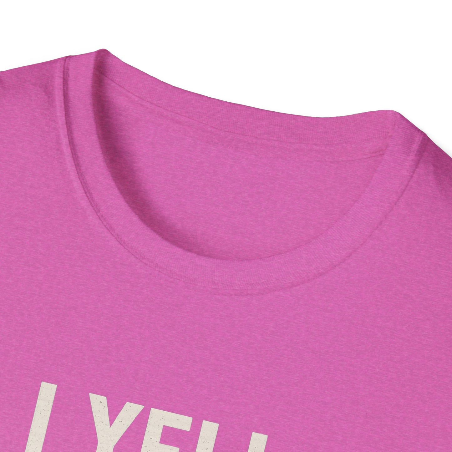 Women's Lacrosse T-Shirt - I Yell Because I Care