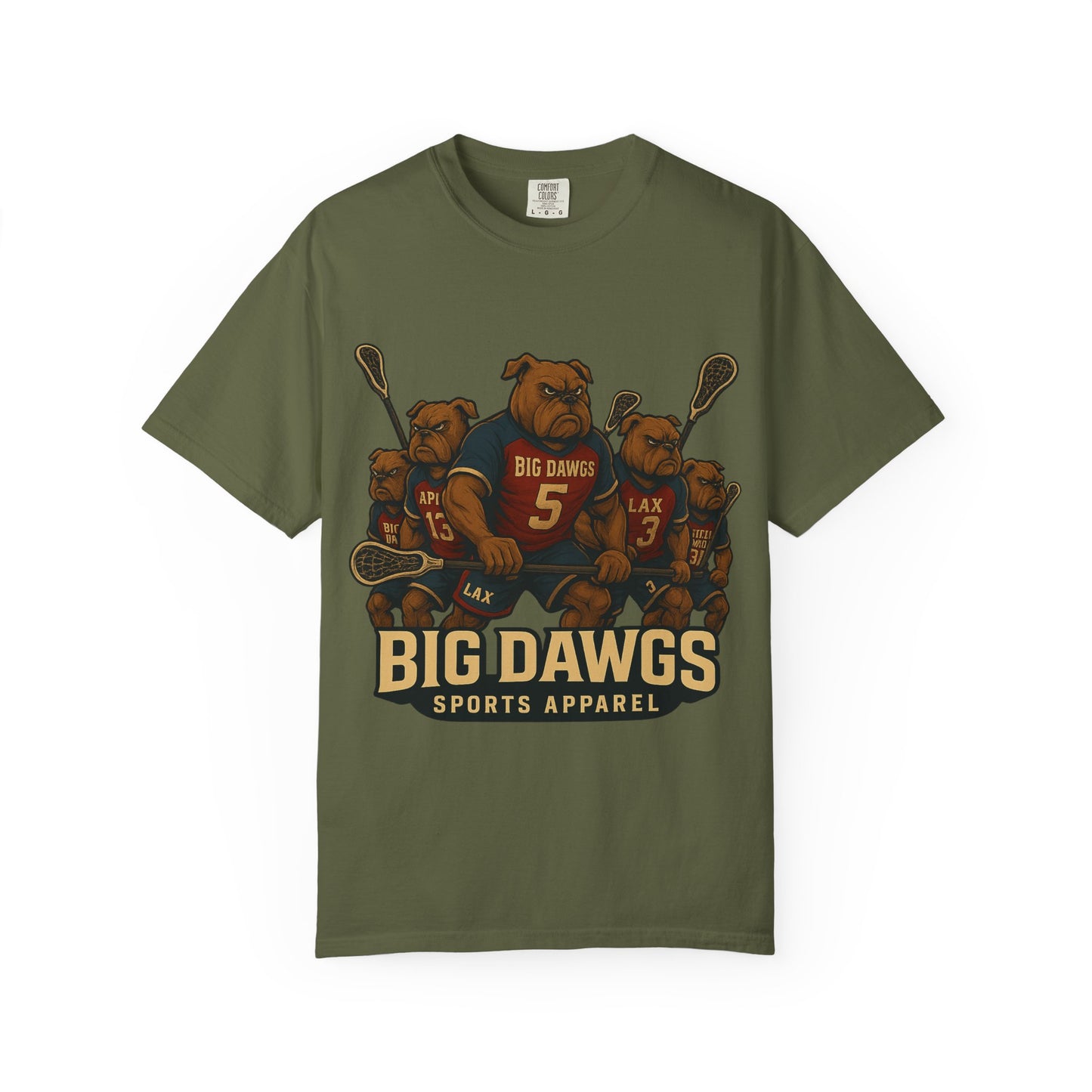 Men's Big Dawgs Sports Apparel T-Shirt, Lacrosse