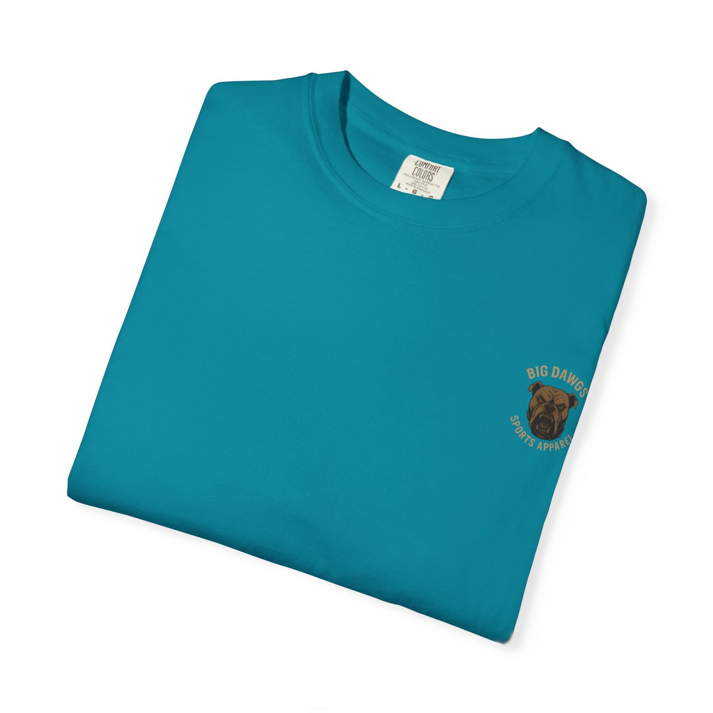 Men's Big Dawgs Sports T-Shirt Front & Back- LOGO