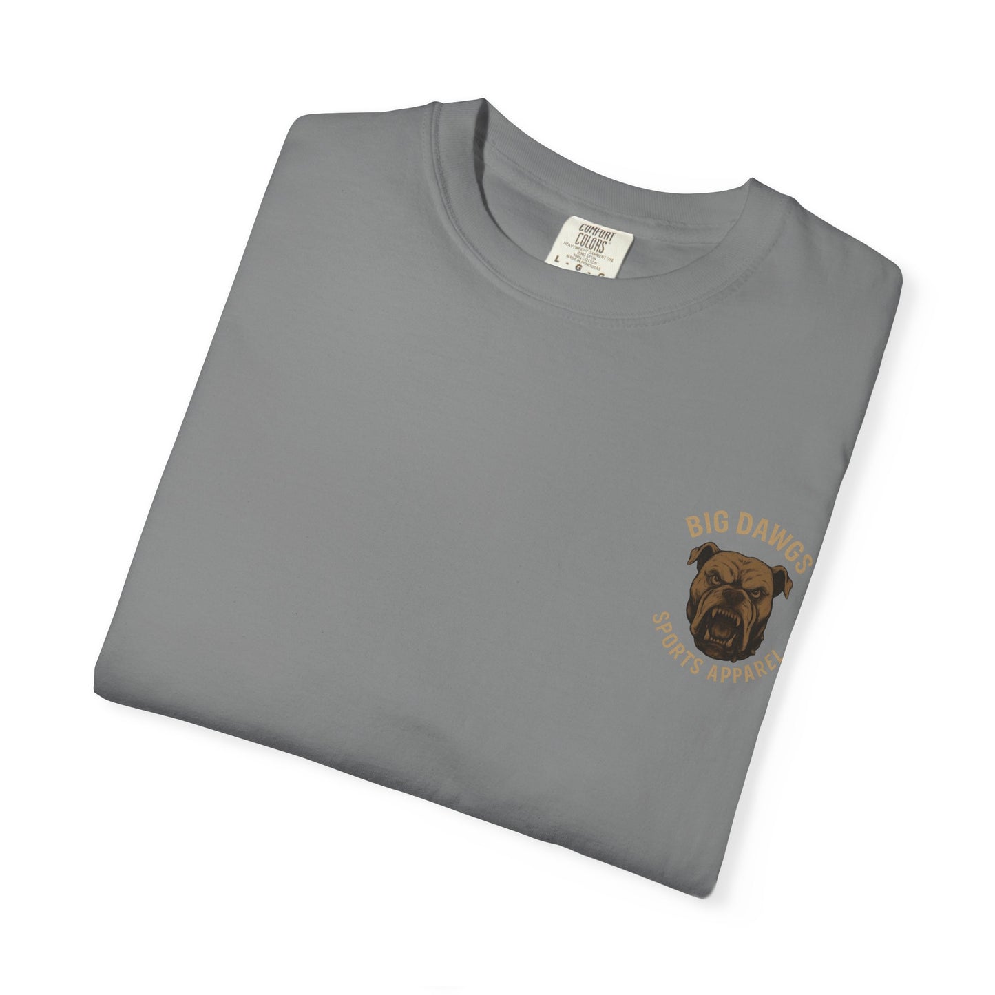 Men's Lacrosse T-Shirt- I Yell Because I Care- Front & Back LOGO