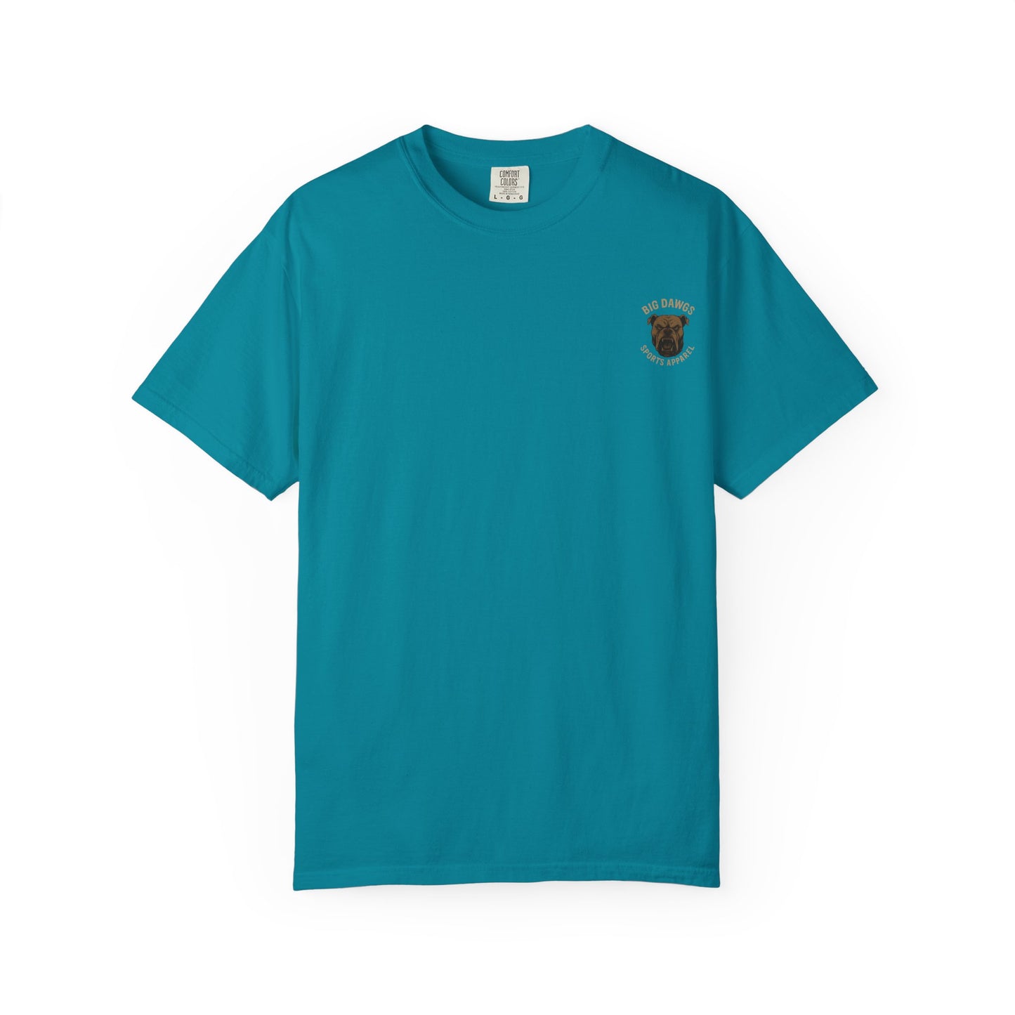 Men's Big Dawgs Sports T-Shirt Front & Back- LOGO