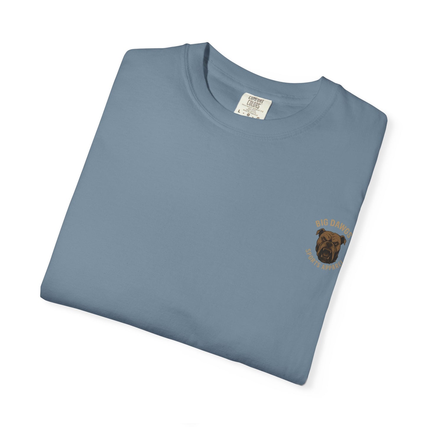 Men's Big Dawgs Sports T-Shirt Front & Back- LOGO