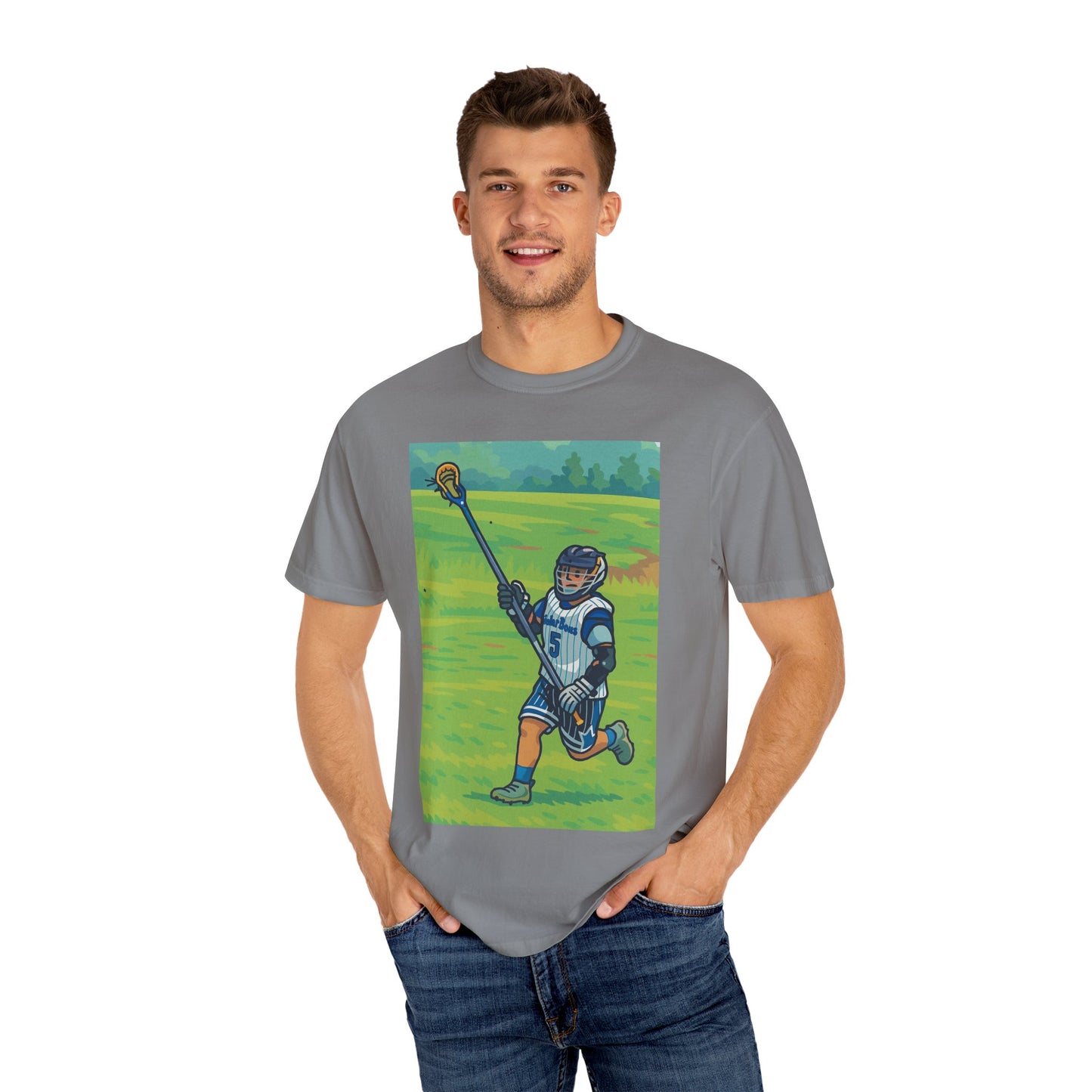 Men's Lacrosse Graphic Tee