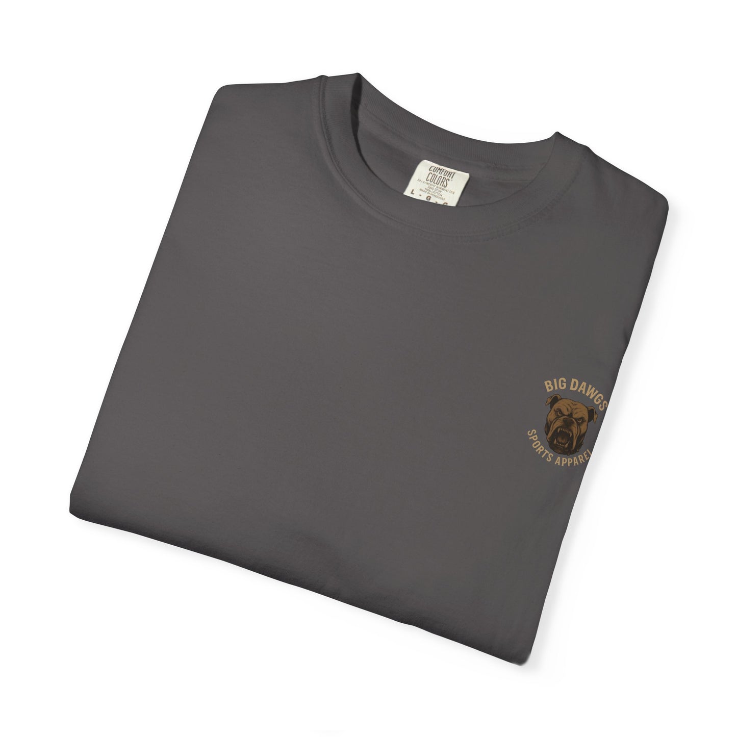 Men's Big Dawgs Sports T-Shirt Front & Back- LOGO