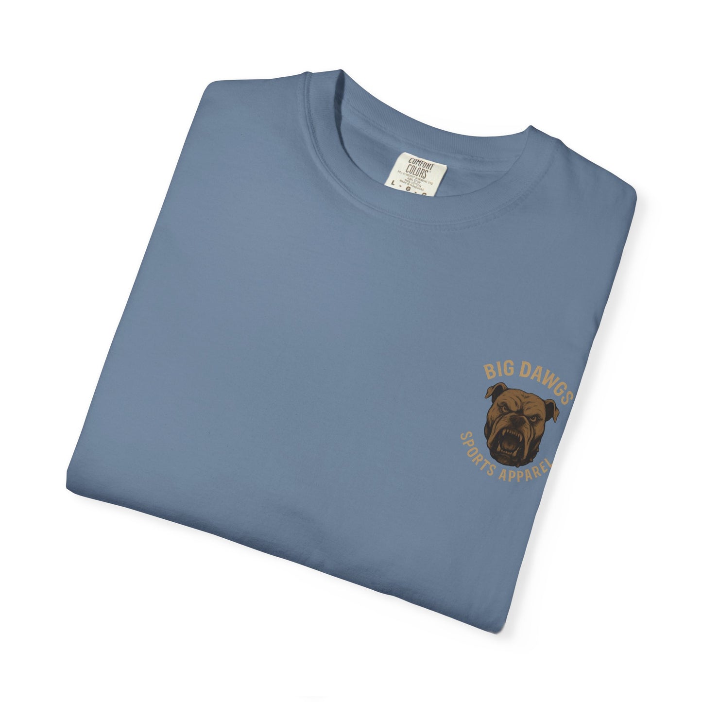Men's Lacrosse T-Shirt- I Yell Because I Care- Front & Back LOGO