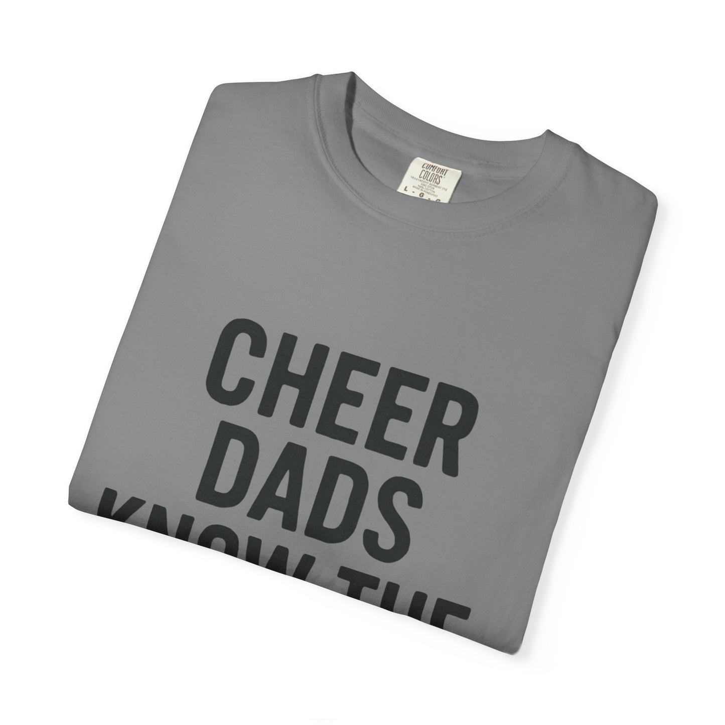 Cheer Dad Humor T-Shirt - Men
