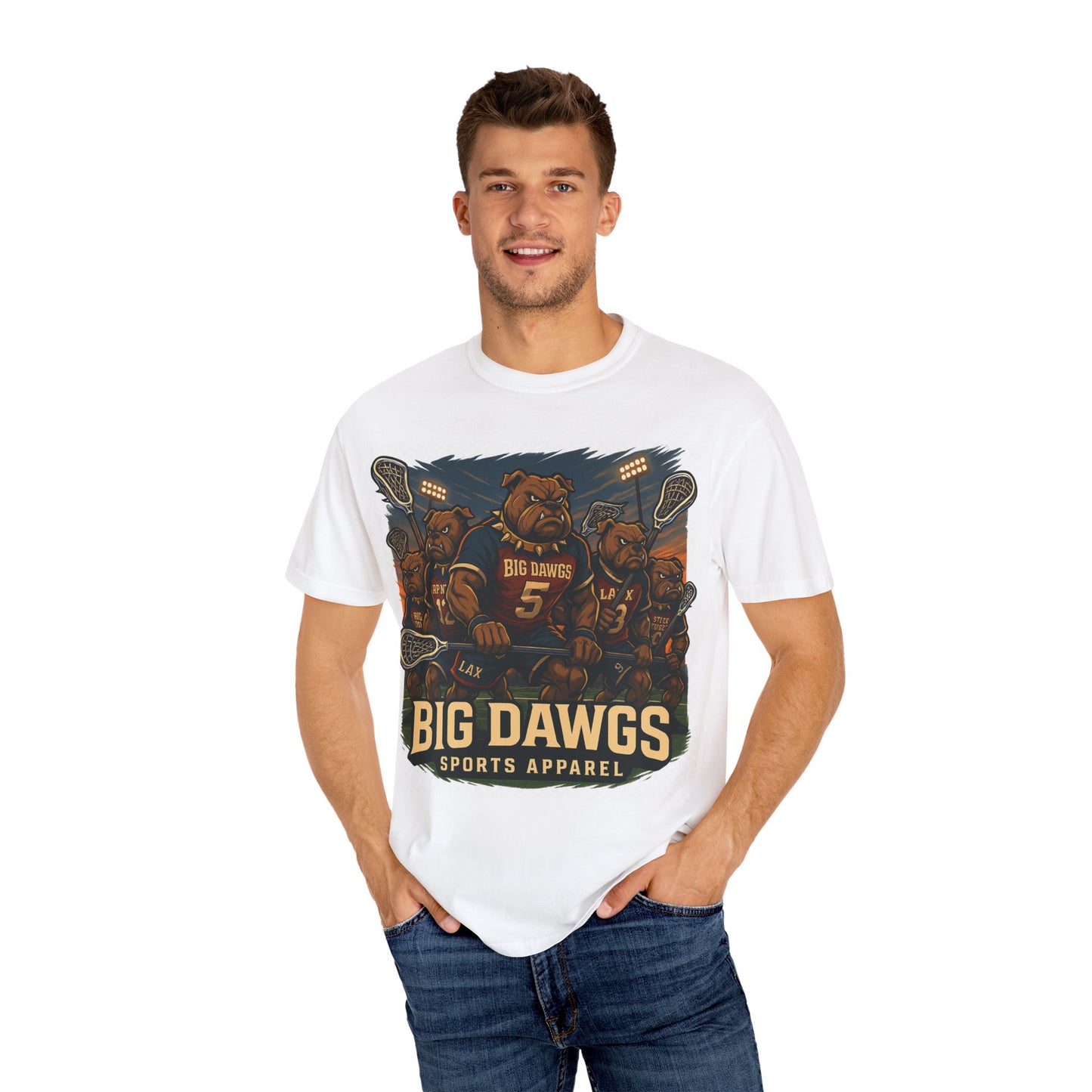 Big Dawgs Sports T-shirt, Men's Sports Apparel, Casual Wear, T-Shirt