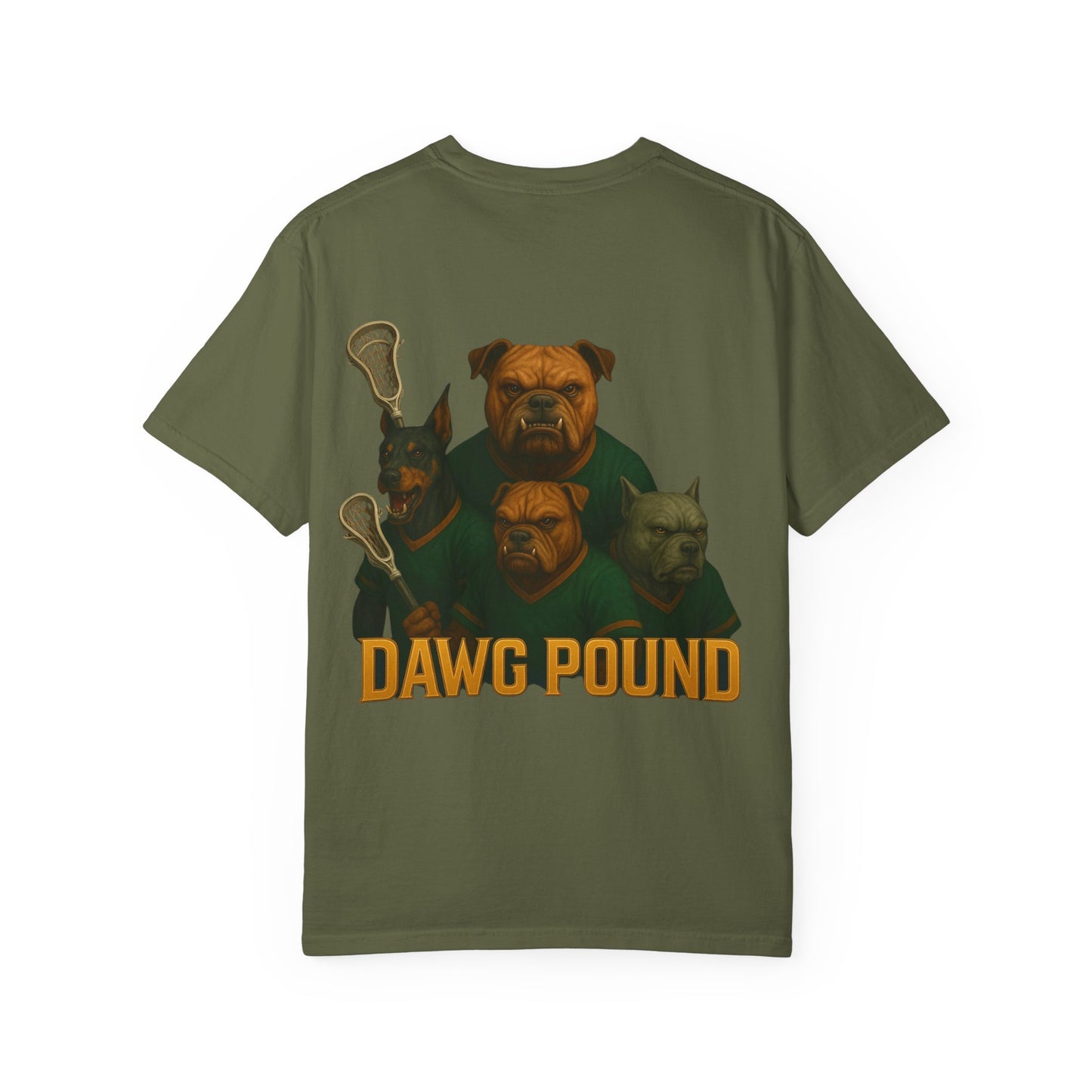 Men's Dawg Pound T-Shirt, Front & Back LOGO