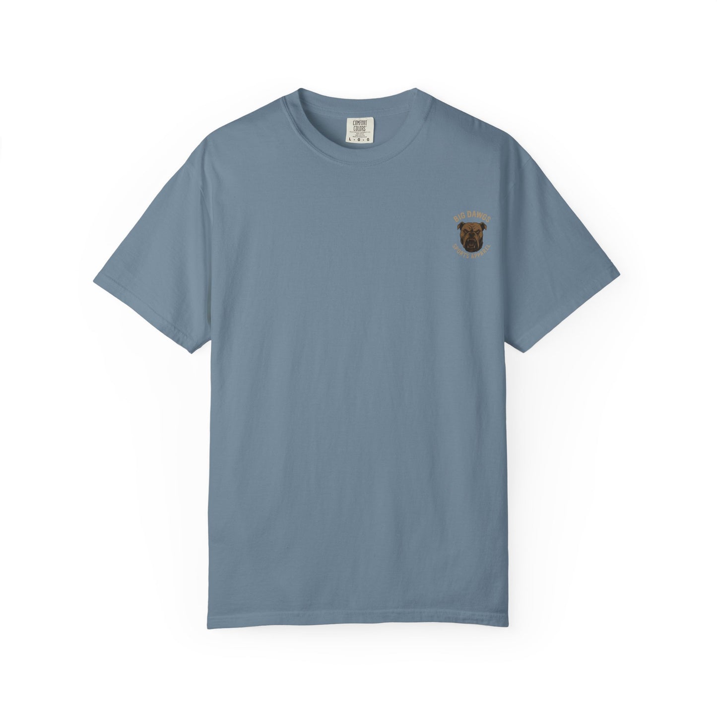 Men's Big Dawgs Sports T-Shirt Front & Back- LOGO