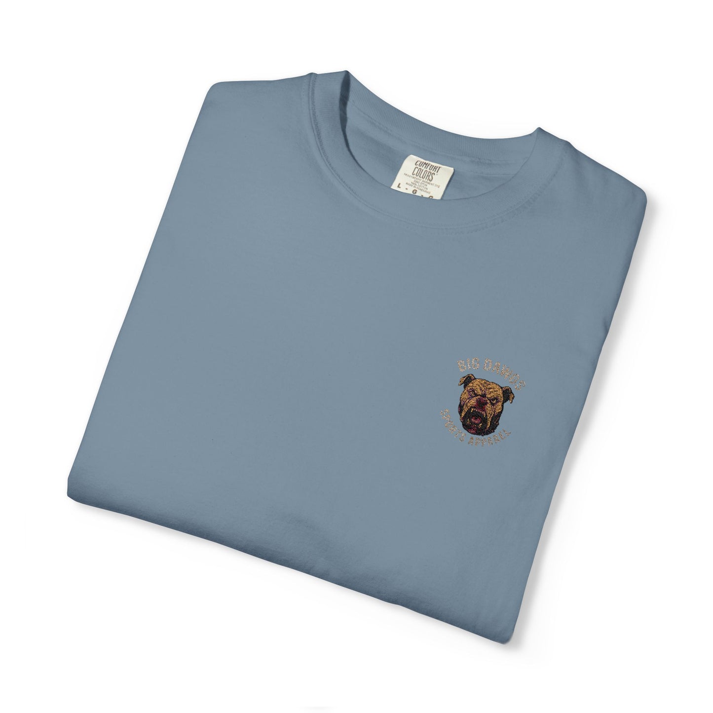 Men's- LaxDad-Logo Tee- Embroidery Stitching