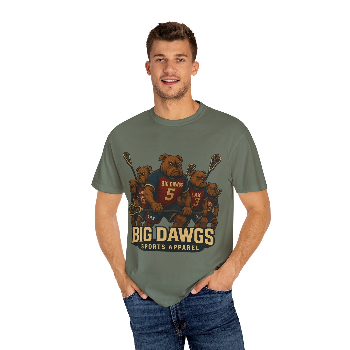 Men's Big Dawgs Sports Apparel T-Shirt, Lacrosse