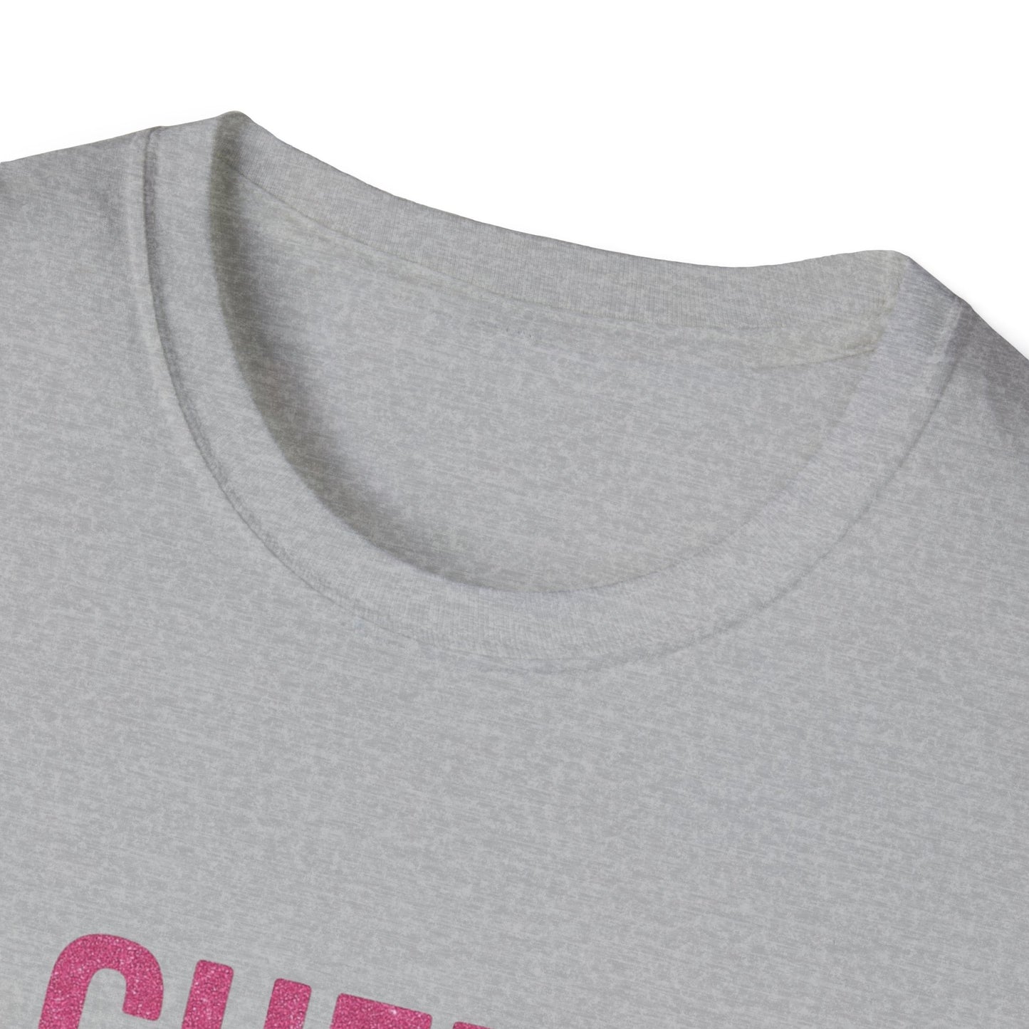 Cheer Mom T-Shirt Fueled By Coffee And Glitter