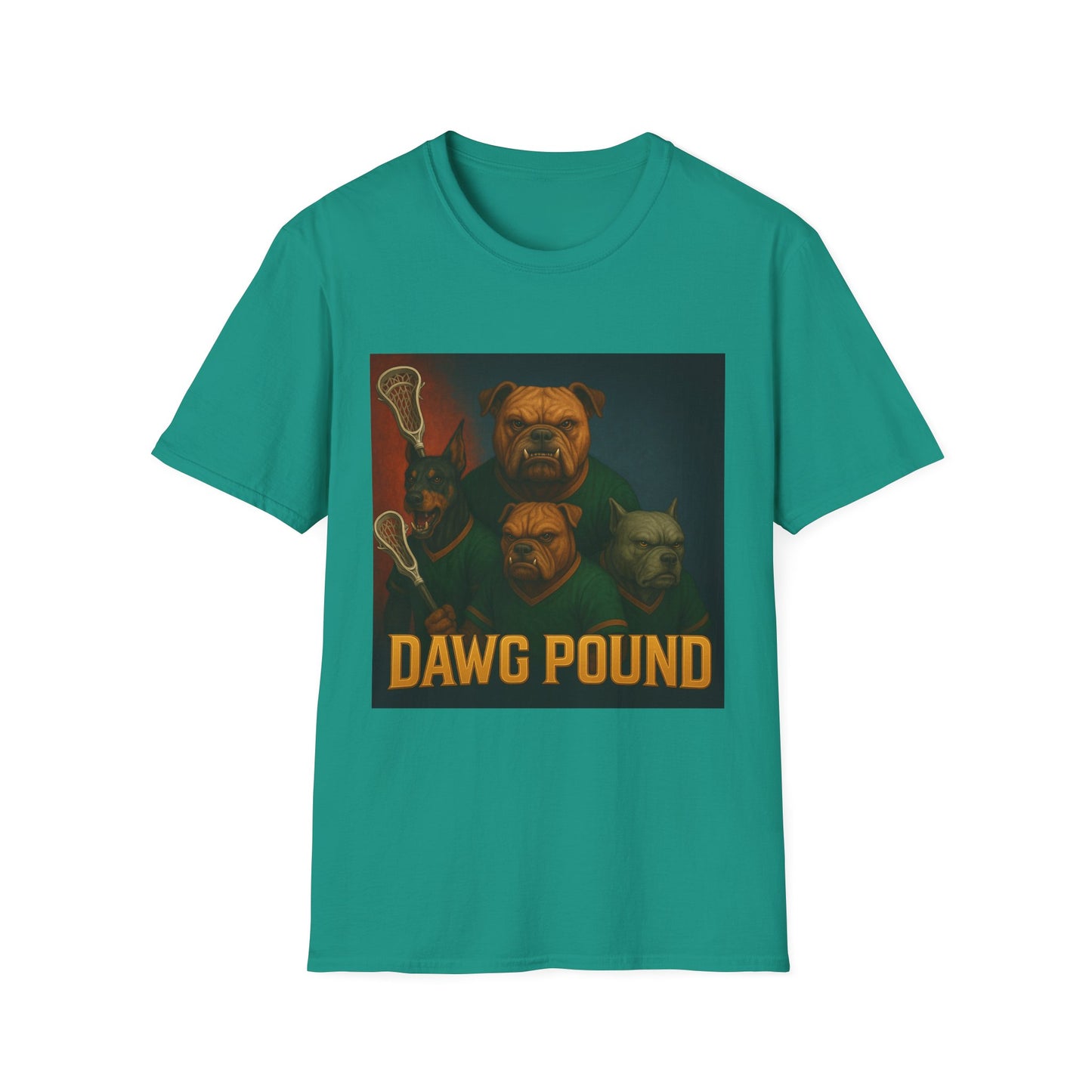 Women's Dawg Pound With Background T-Shirt