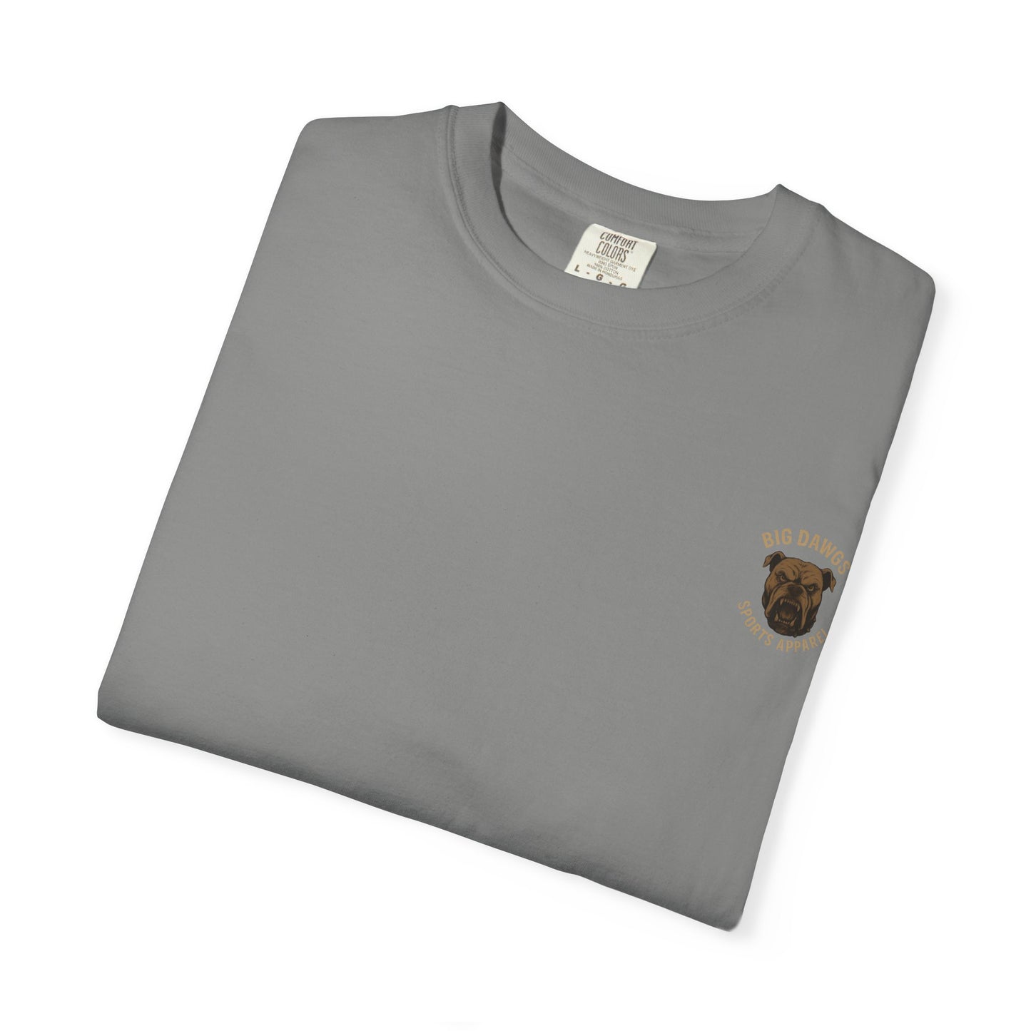Men's Big Dawgs Sports T-Shirt Front & Back- LOGO
