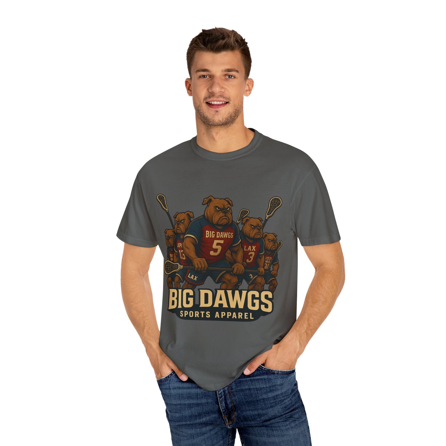 Men's Big Dawgs Sports Apparel T-Shirt, Lacrosse