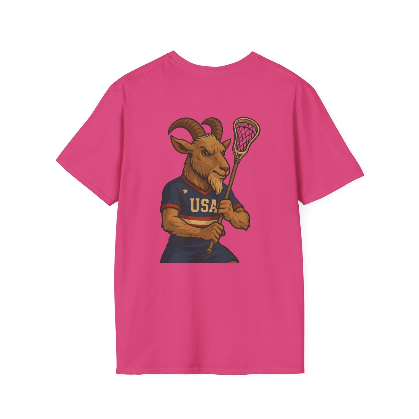 Women's USA Lacrosse Graphic Softstyle T-Shirt, Perfect for Sports Fans