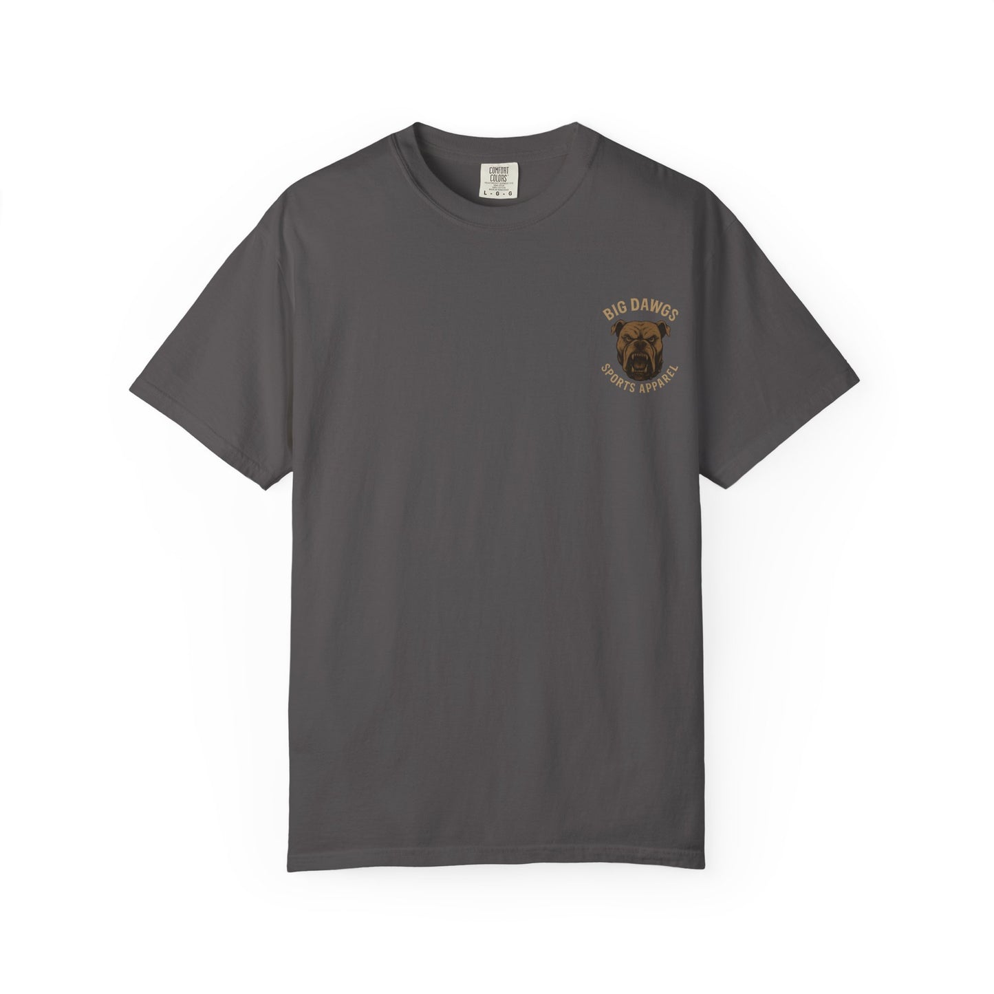 Men's Lacrosse T-Shirt- I Yell Because I Care- Front & Back LOGO