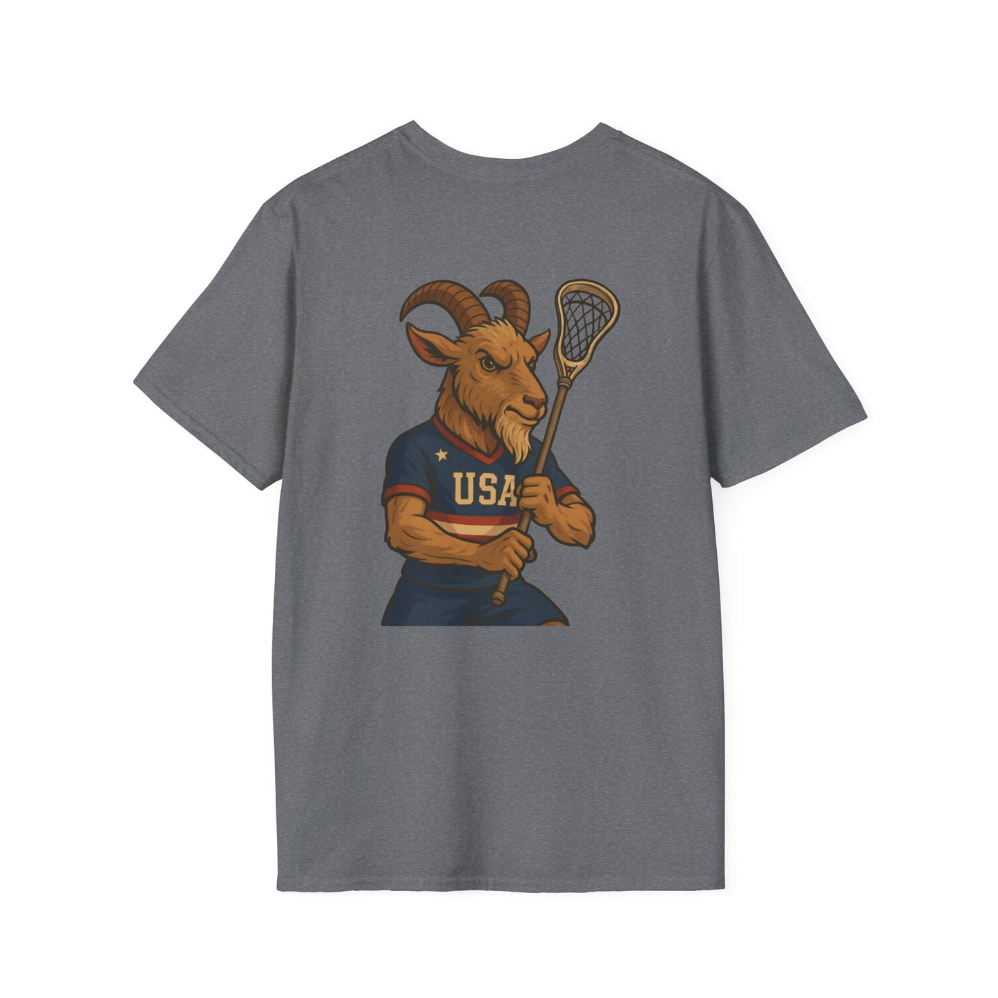 Women's USA Lacrosse Graphic Softstyle T-Shirt, Perfect for Sports Fans