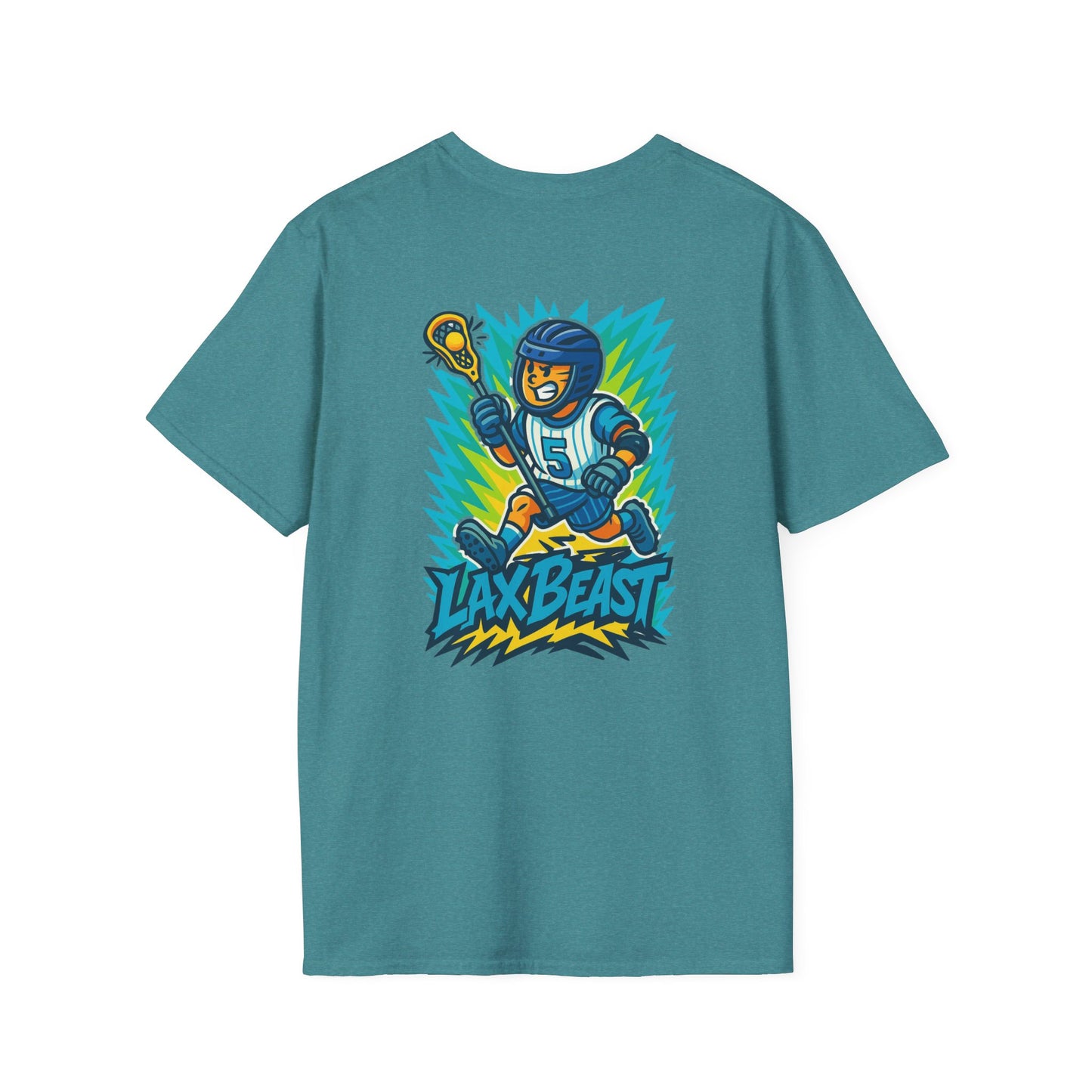 Women's Lacrosse Beast T-Shirt- Front & Back LOGO