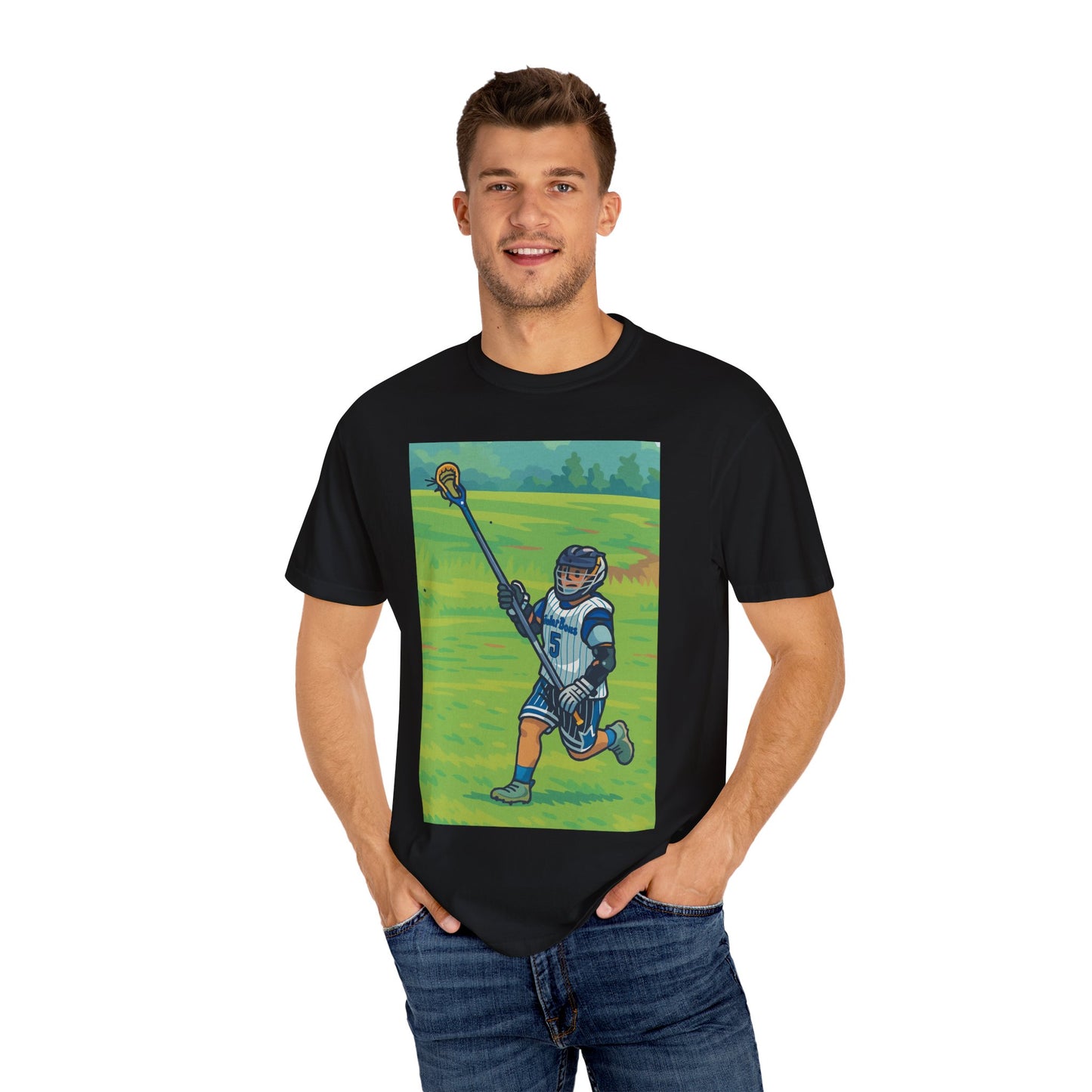 Men's Lacrosse Graphic Tee