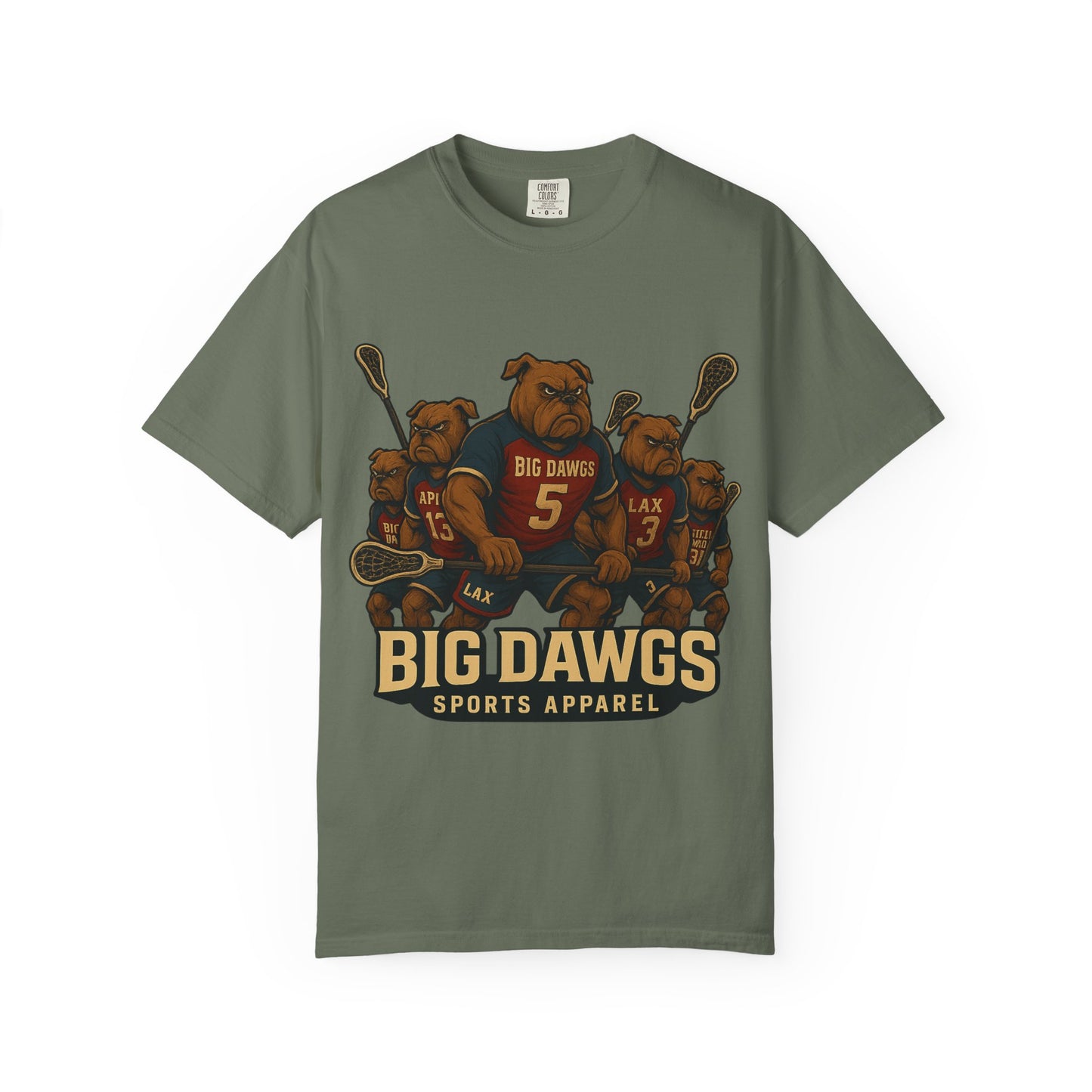 Men's Big Dawgs Sports Apparel T-Shirt, Lacrosse