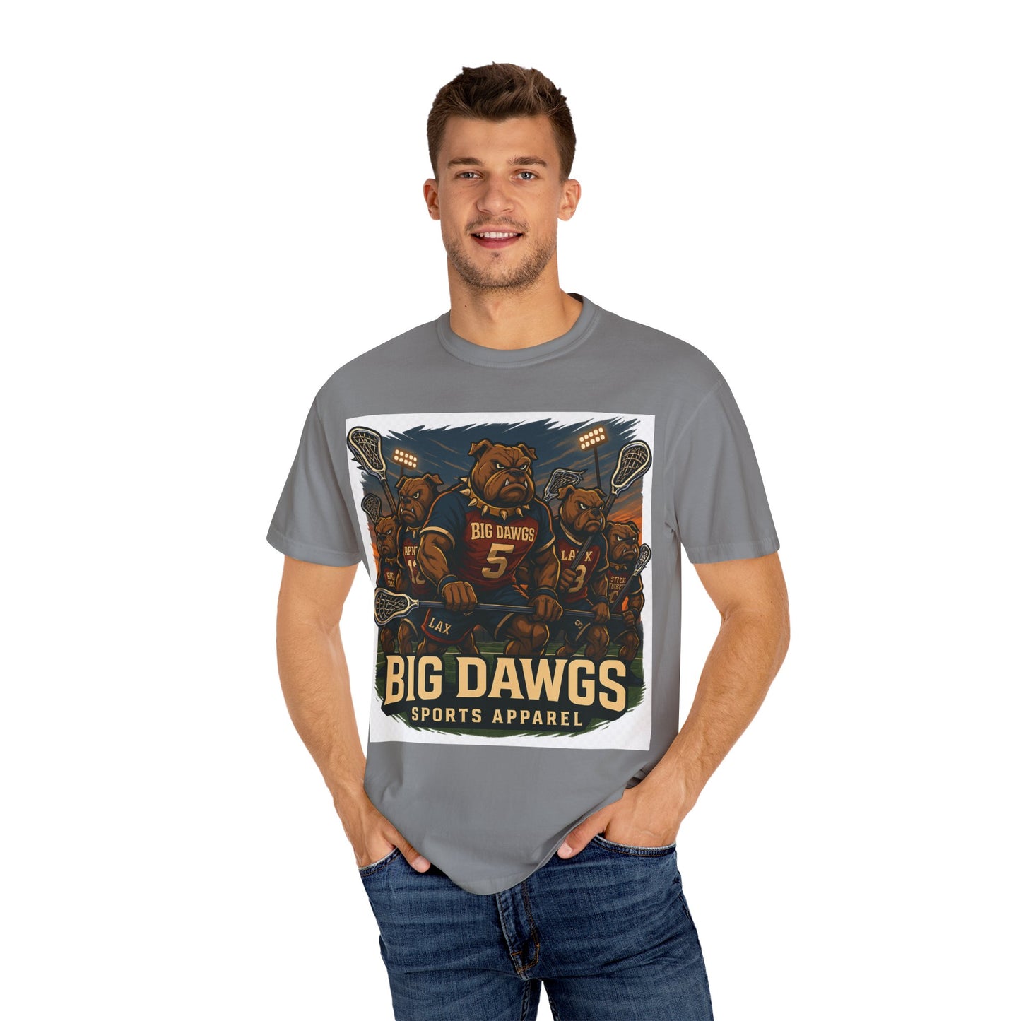 Big Dawgs Sports T-shirt, Men's Sports Apparel, Casual Wear, T-Shirt