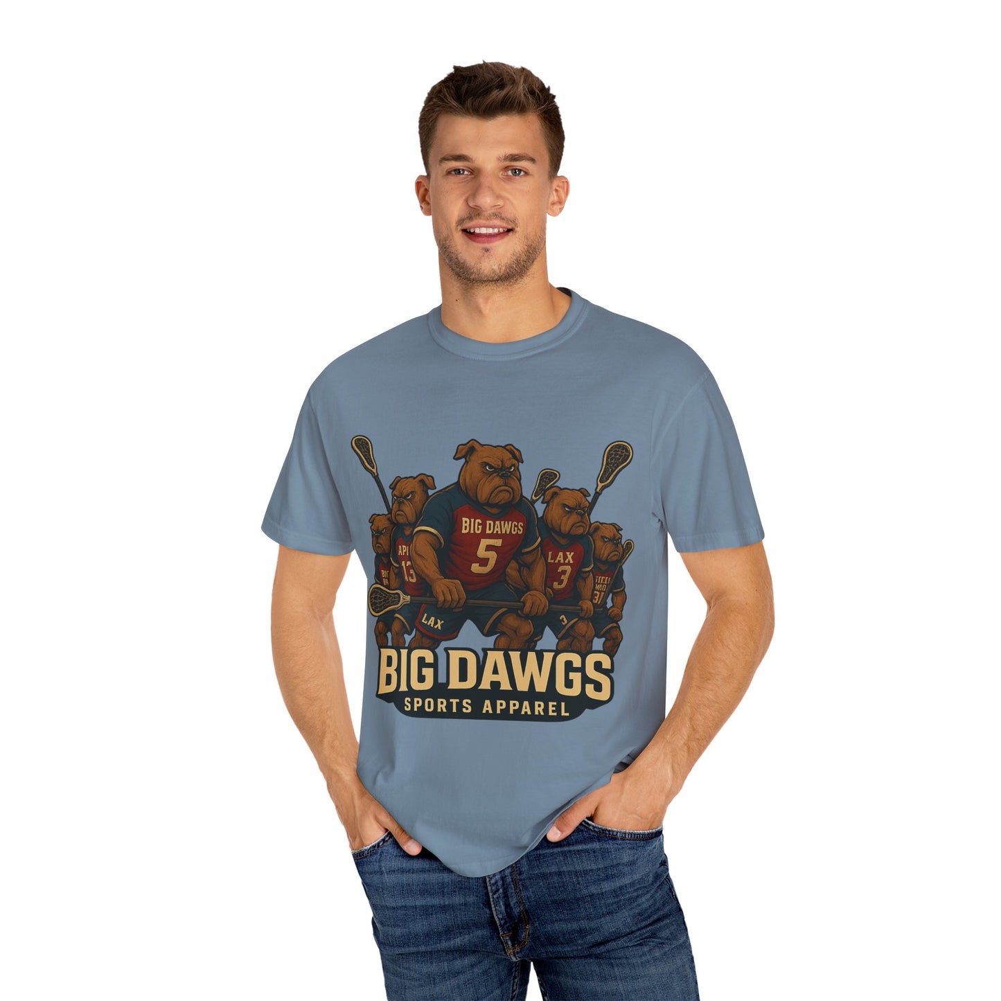 Men's Big Dawgs Sports Apparel T-Shirt, Lacrosse