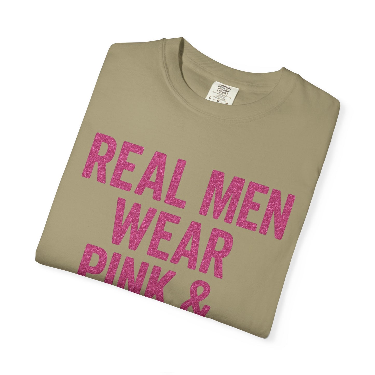 Men's--Real Men Wear Pink & Glitter Competition Day T-shirt