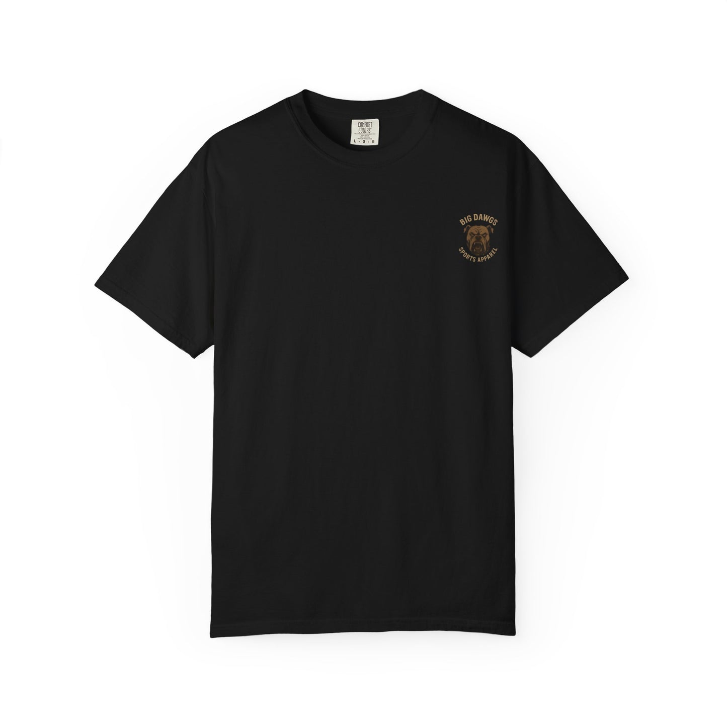 Men's Big Dawgs Sports T-Shirt Front & Back- LOGO
