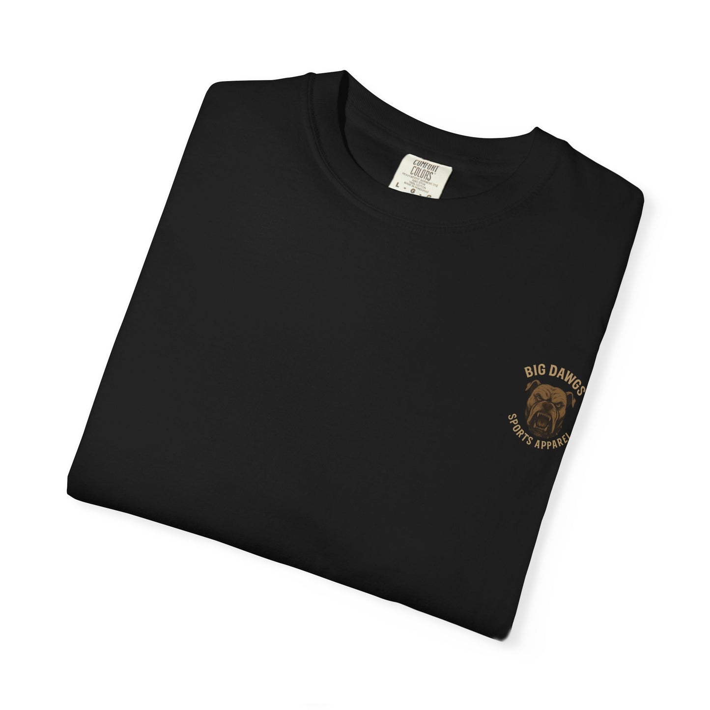 Men's Big Dawgs Sports T-Shirt Front & Back- LOGO