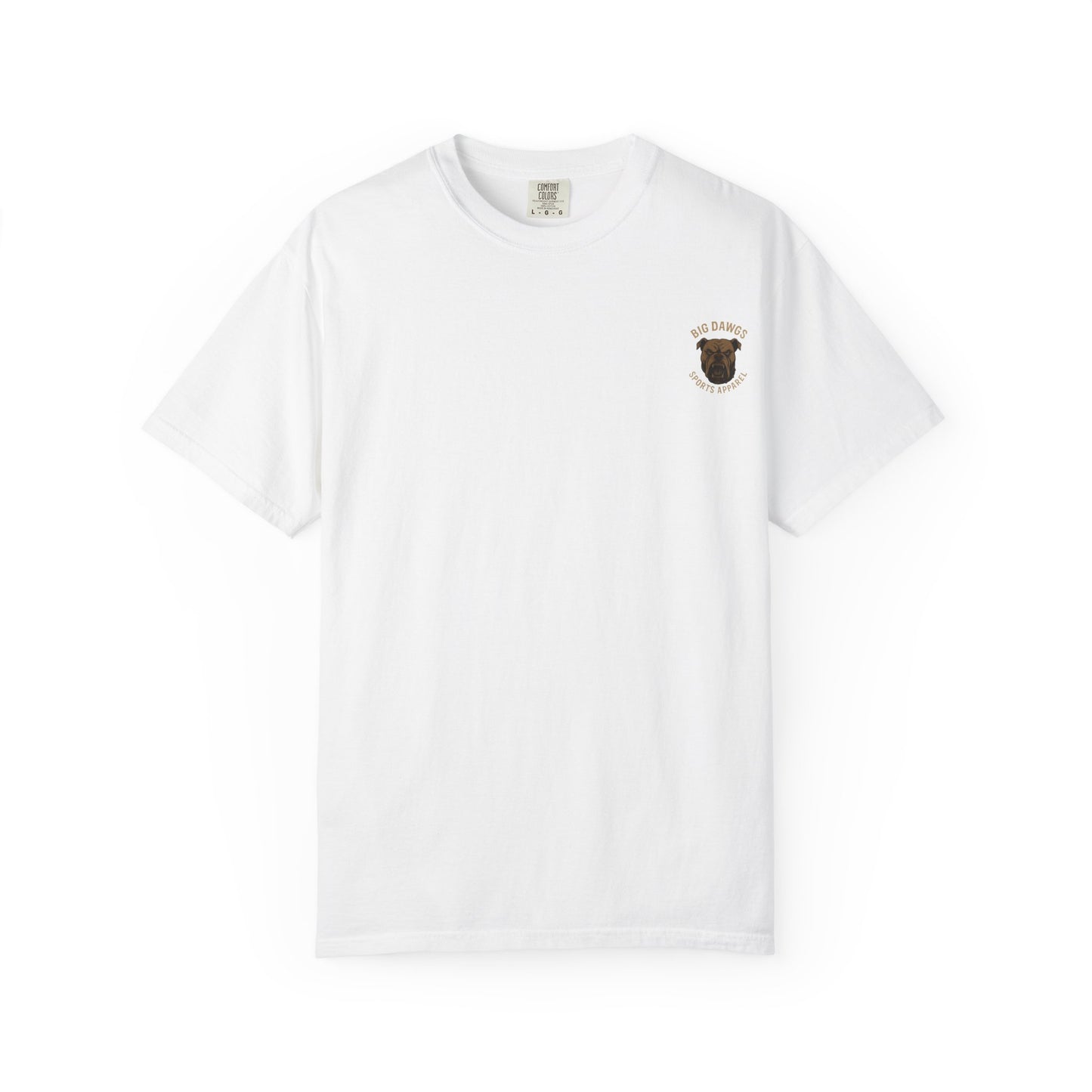 Men's Big Dawgs Sports T-Shirt Front & Back- LOGO