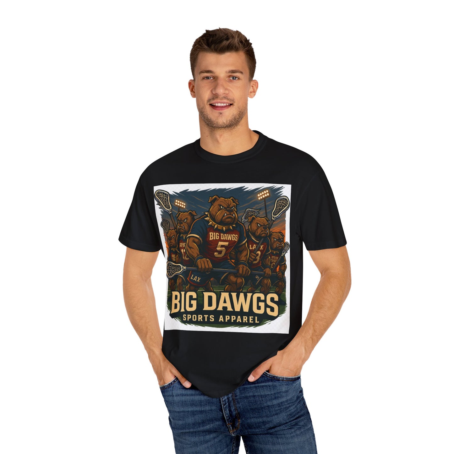 Big Dawgs Sports T-shirt, Men's Sports Apparel, Casual Wear, T-Shirt