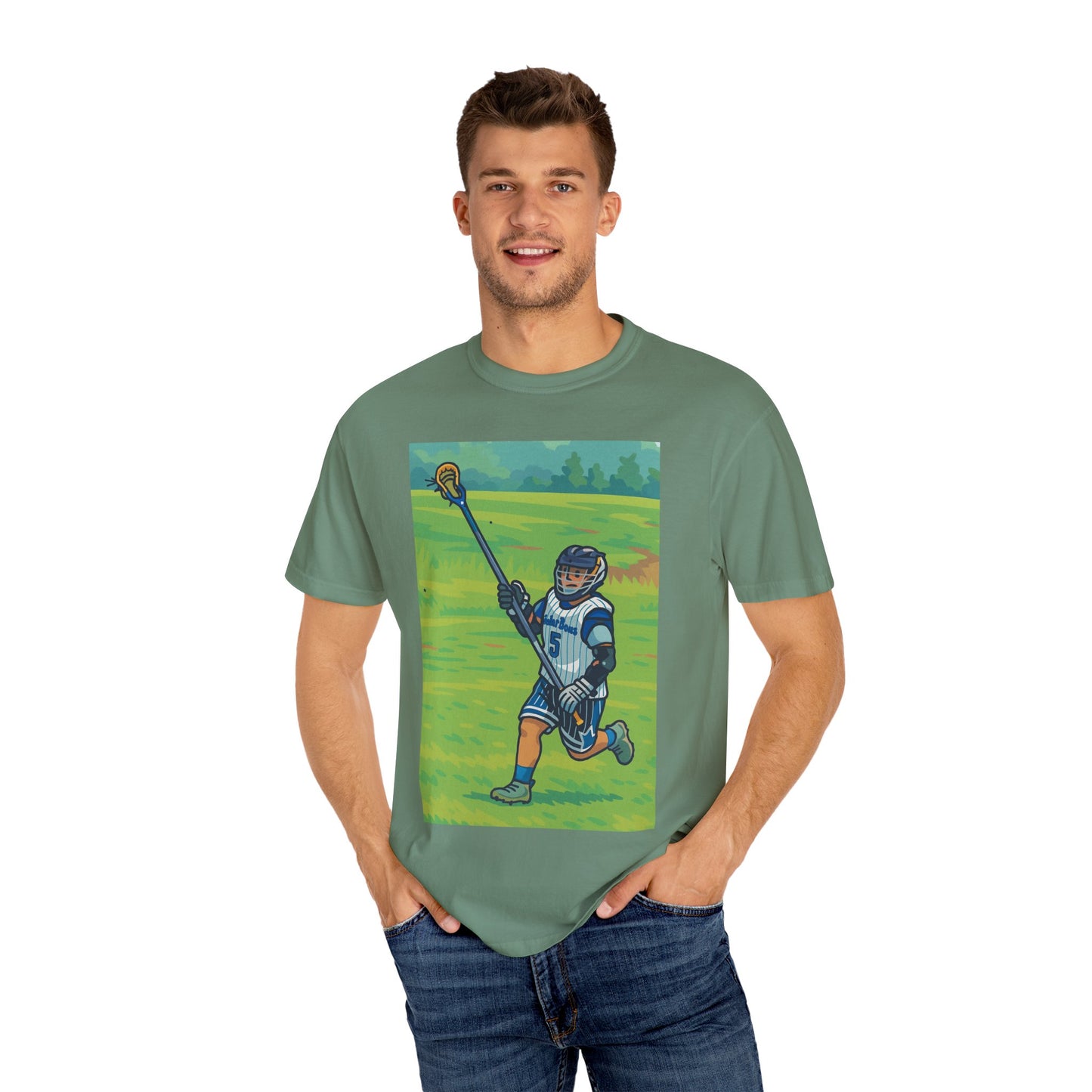 Men's Lacrosse Graphic Tee