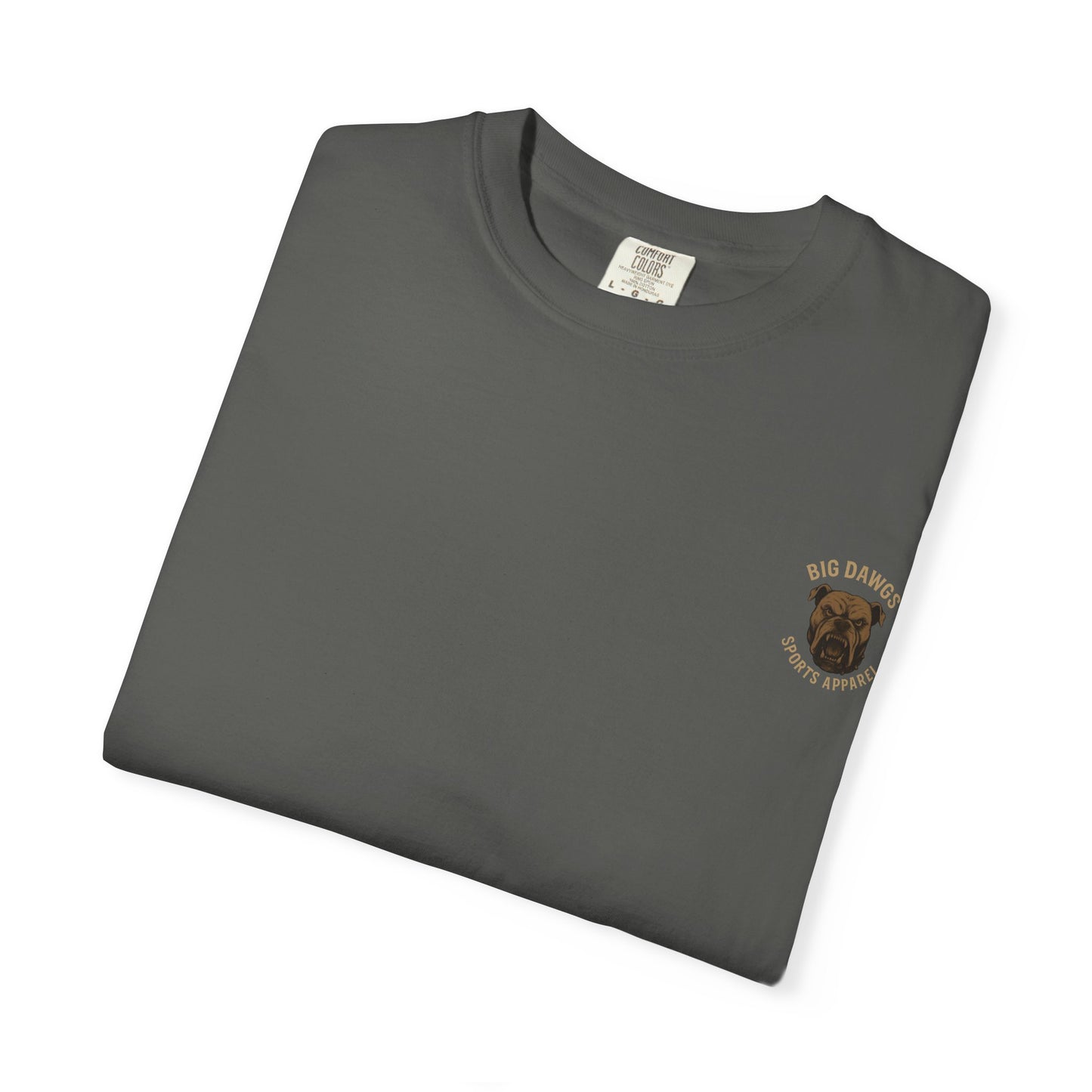 Men's Big Dawgs Sports T-Shirt Front & Back- LOGO