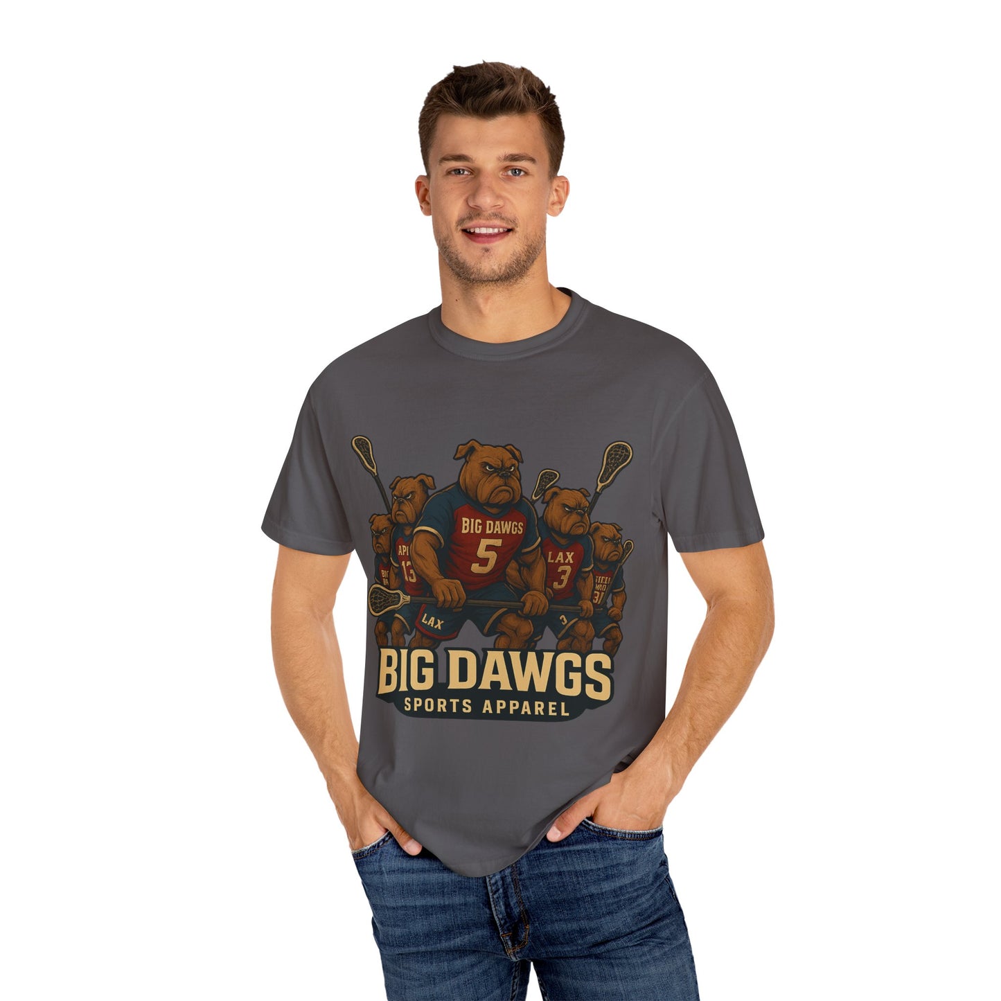 Men's Big Dawgs Sports Apparel T-Shirt, Lacrosse