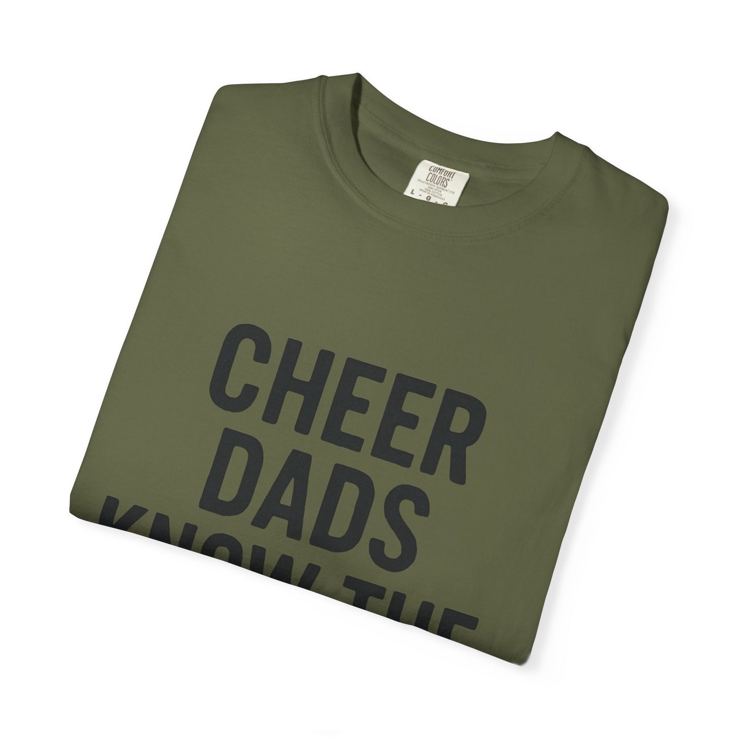 Cheer Dad Humor T-Shirt - Men
