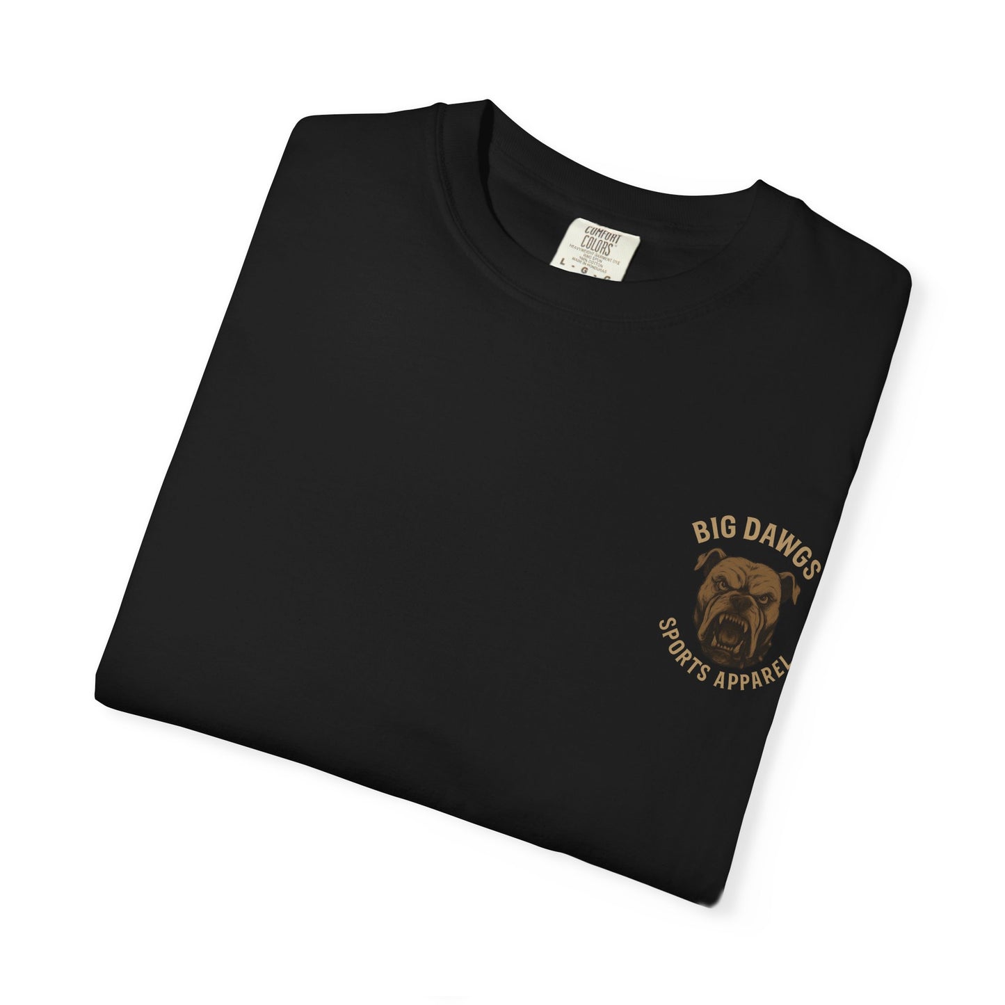 Men's Lacrosse T-Shirt- I Yell Because I Care- Front & Back LOGO