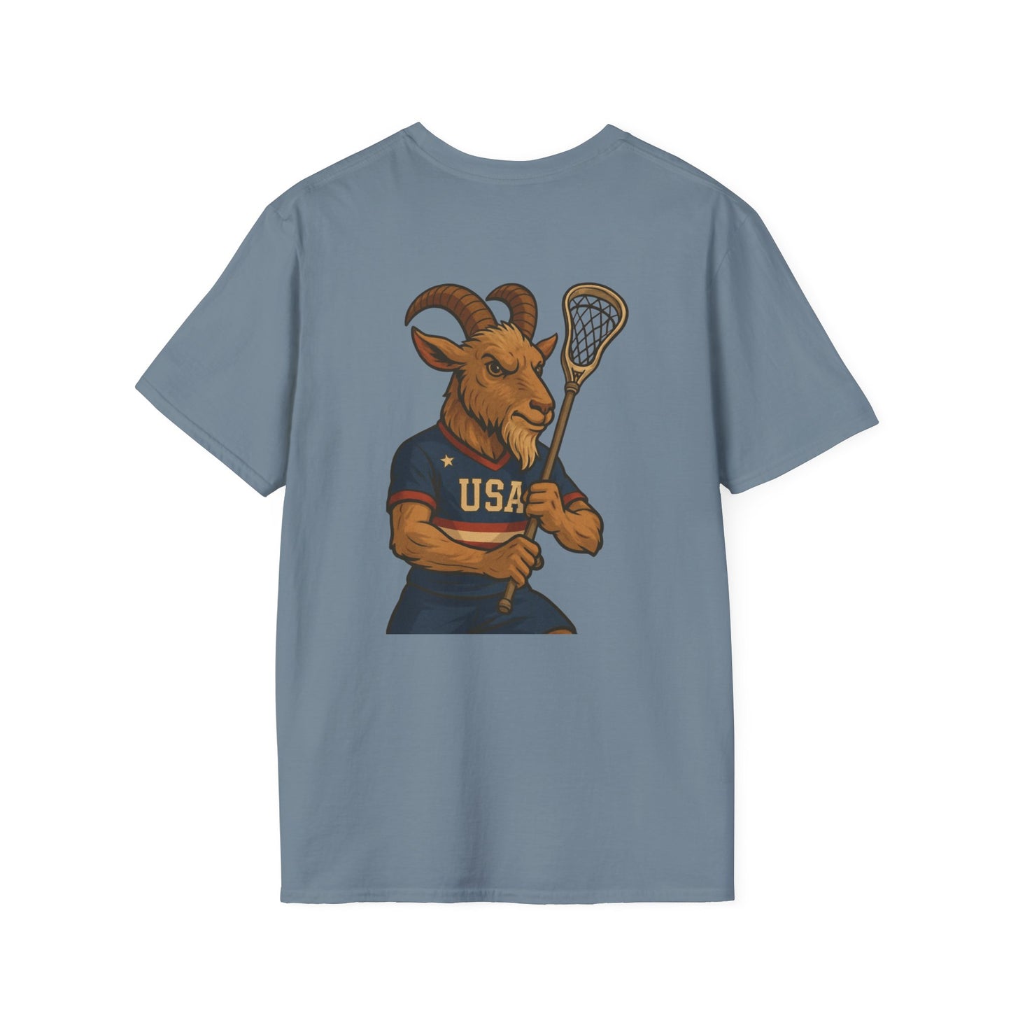 Women's USA Lacrosse Graphic Softstyle T-Shirt, Perfect for Sports Fans