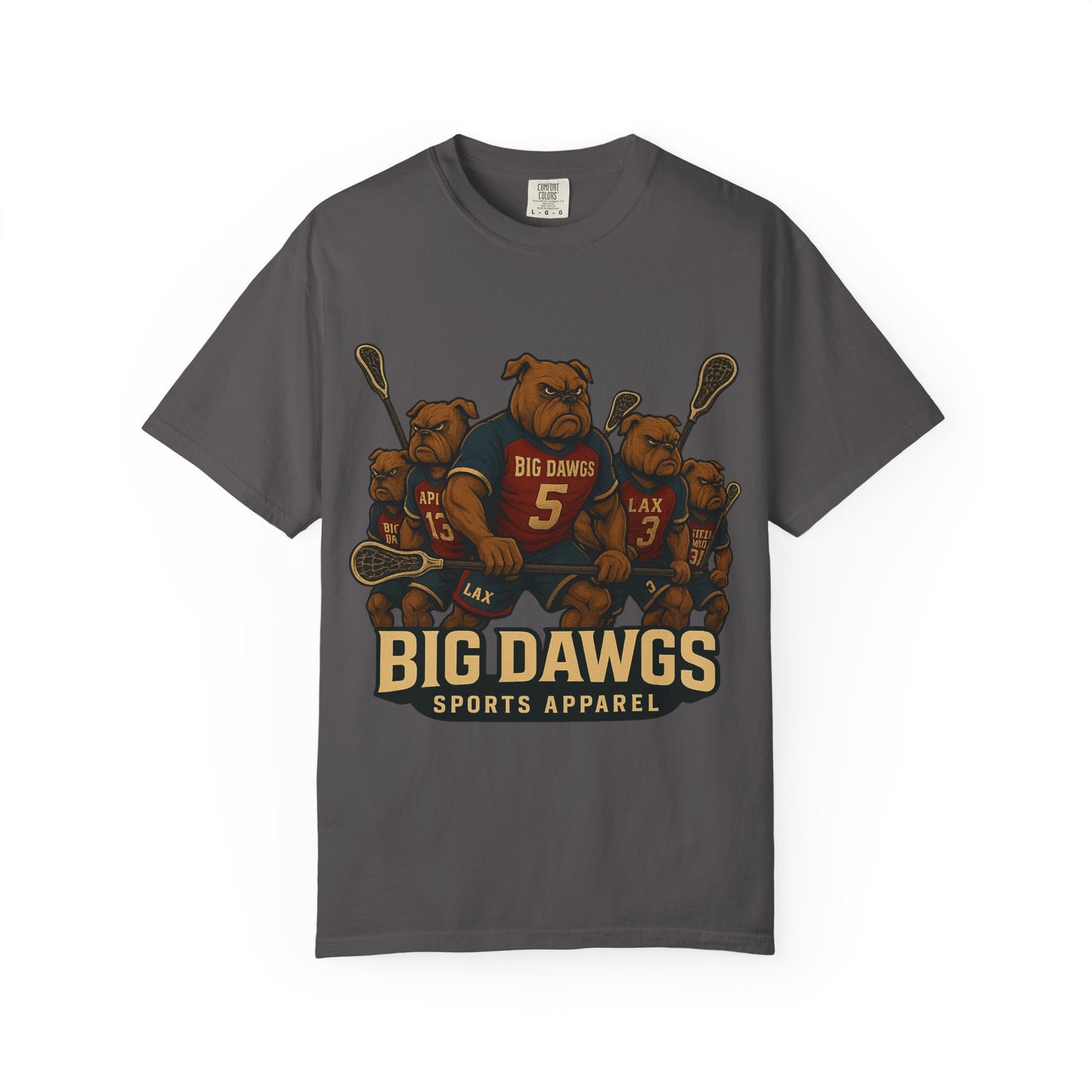 Men's Big Dawgs Sports Apparel T-Shirt, Lacrosse