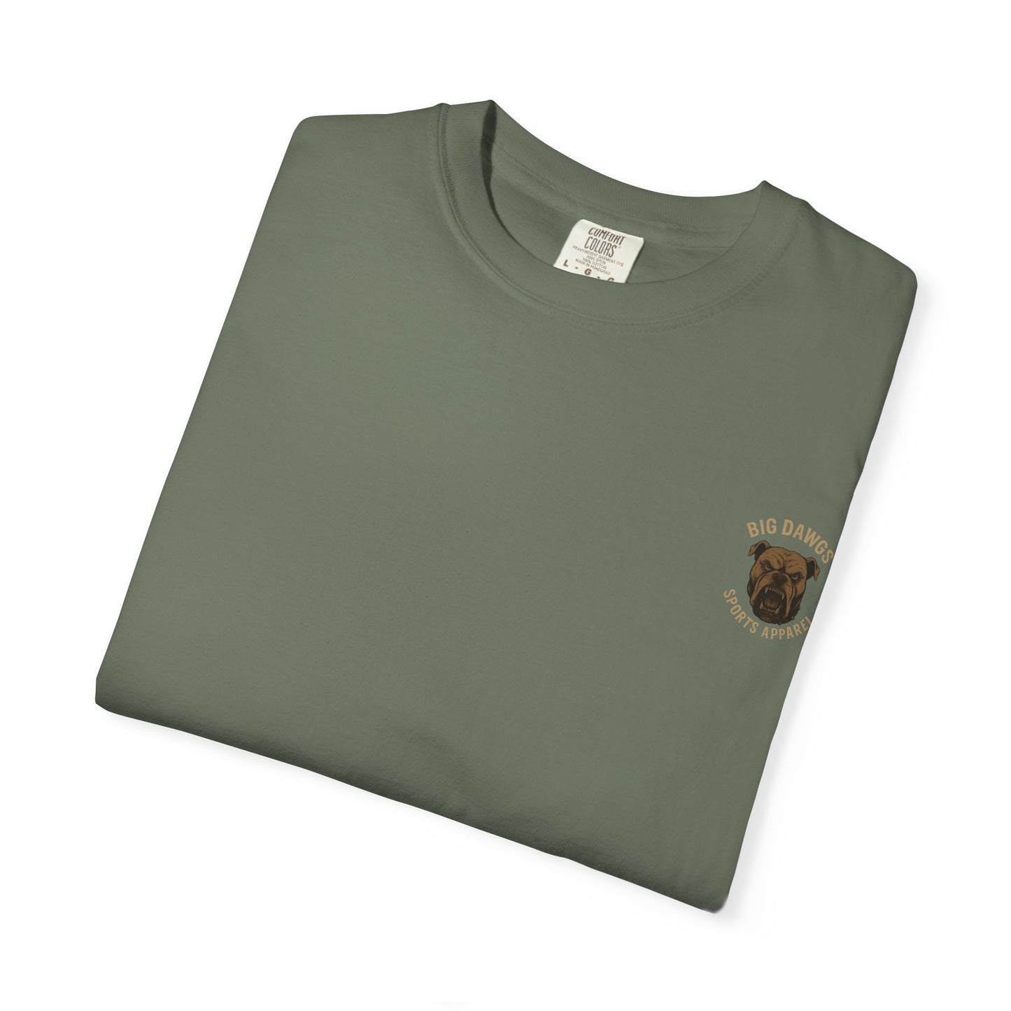 Men's Big Dawgs Sports T-Shirt Front & Back- LOGO