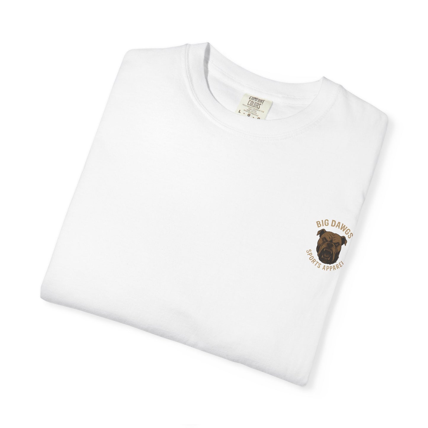 Men's Big Dawgs Sports T-Shirt Front & Back- LOGO