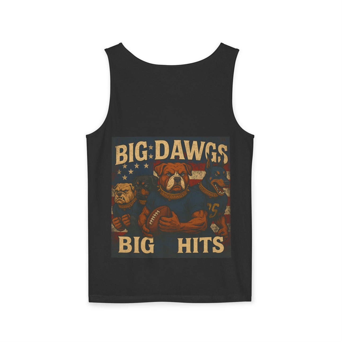Big Dawgs Tank Top - Women's Garment-Dyed Athletic Tee,Casual Days, Outdoor Events