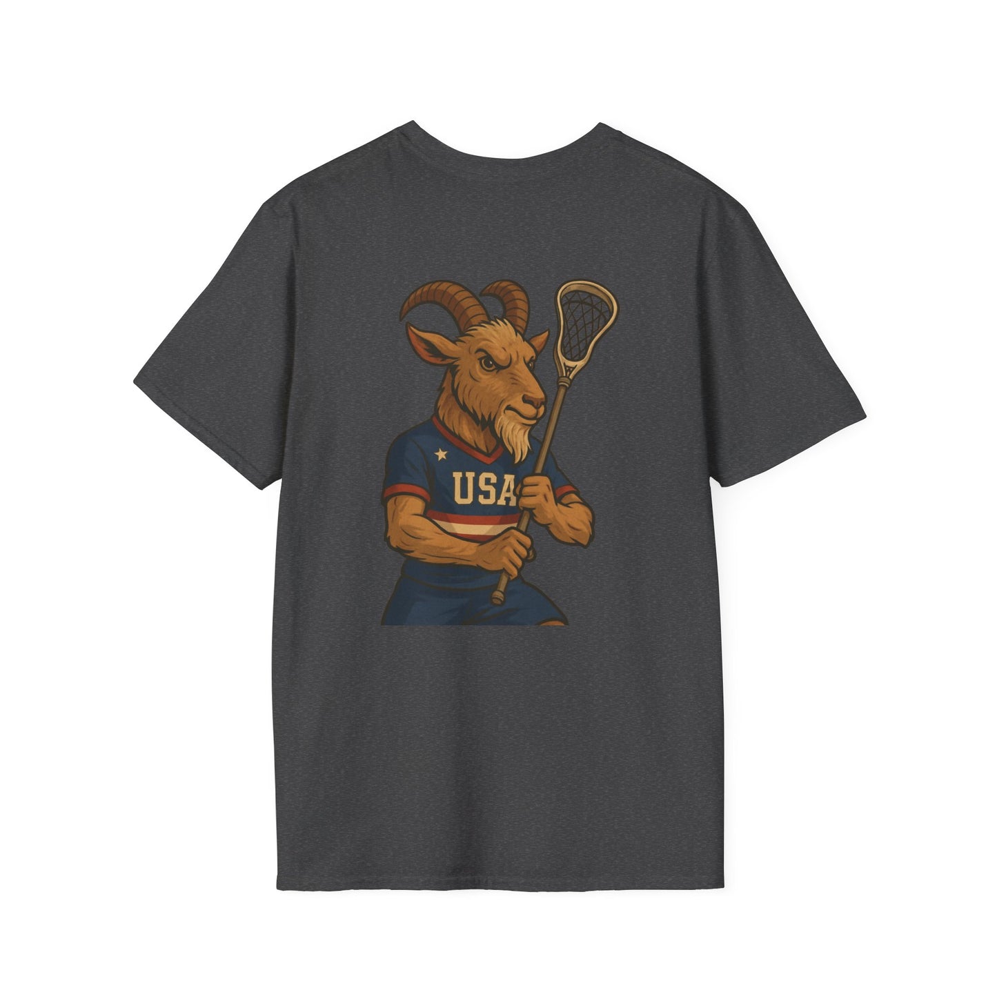 Women's USA Lacrosse Graphic Softstyle T-Shirt, Perfect for Sports Fans