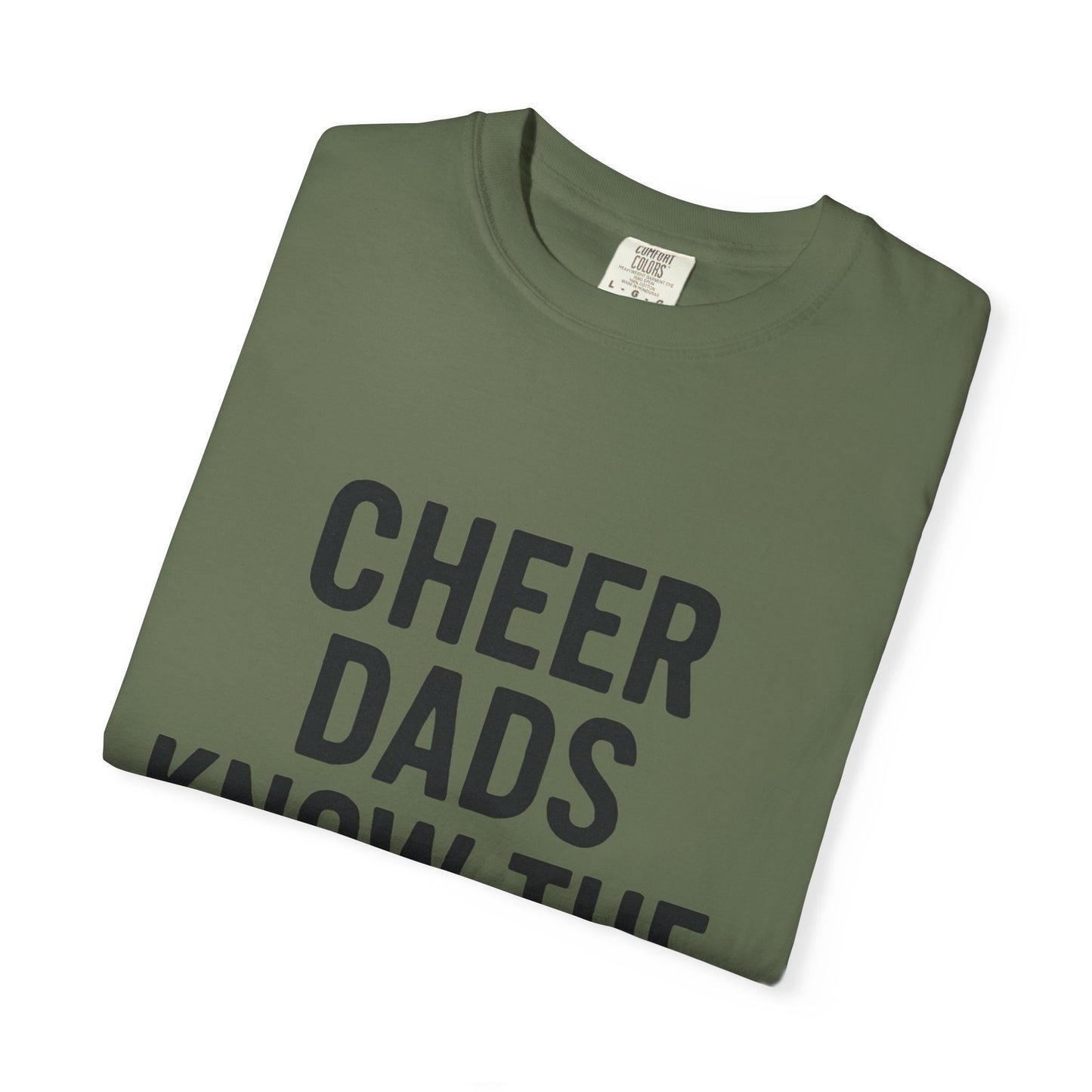 Cheer Dad Humor T-Shirt - Men