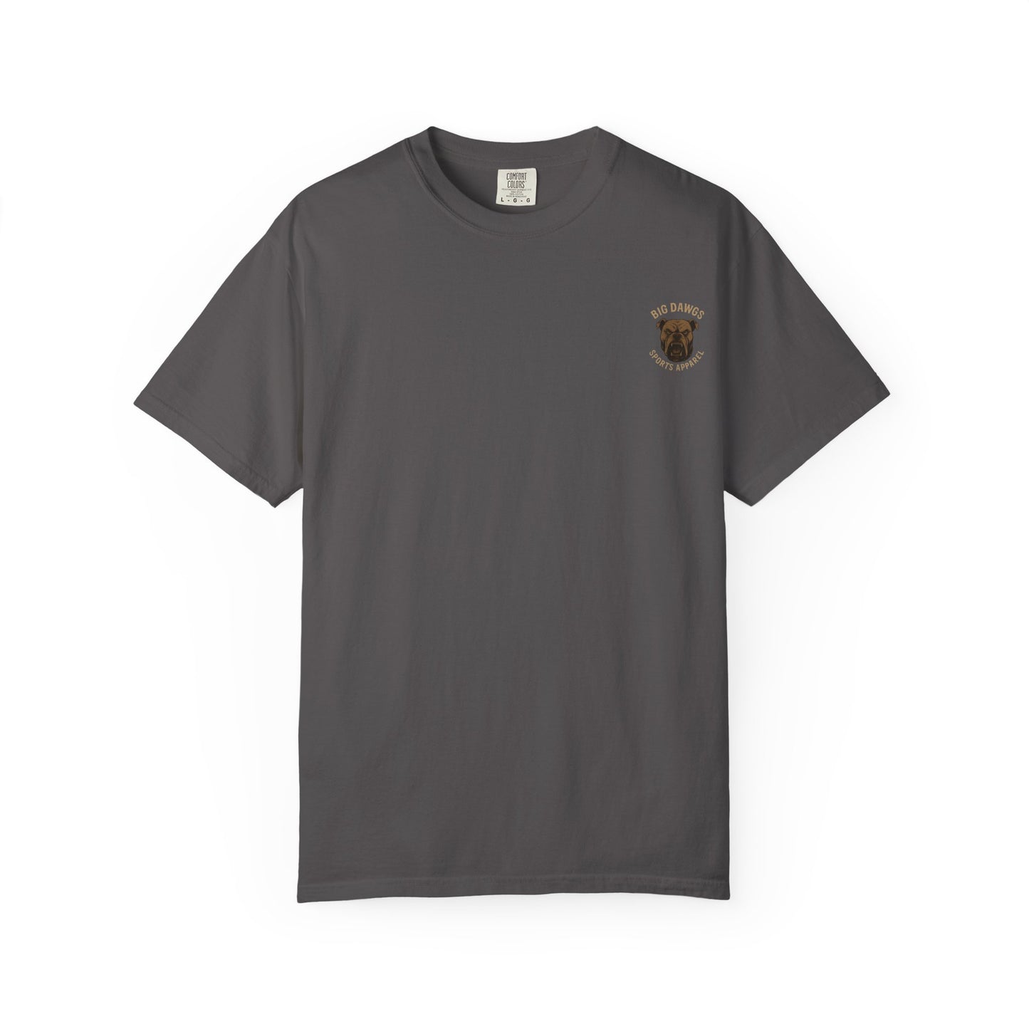 Men's Big Dawgs Sports T-Shirt Front & Back- LOGO