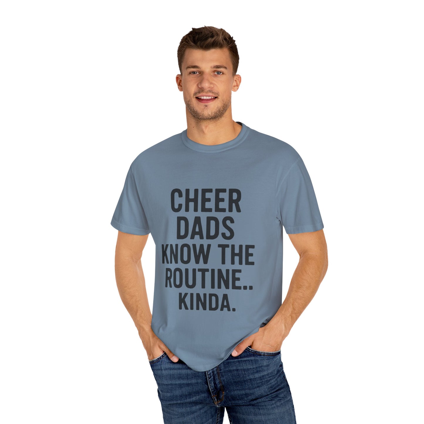 Cheer Dad Humor T-Shirt - Men