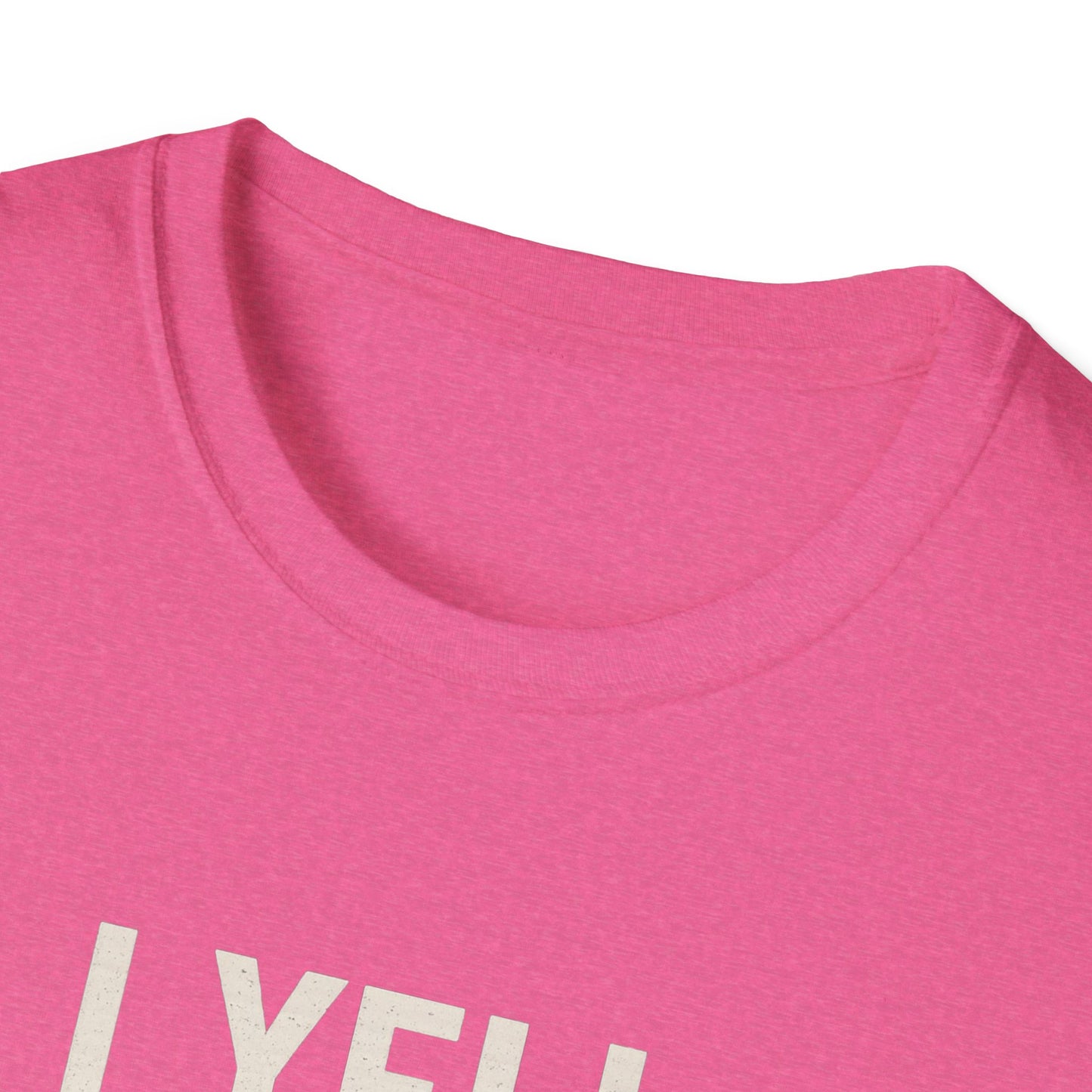 Women's Lacrosse T-Shirt - I Yell Because I Care