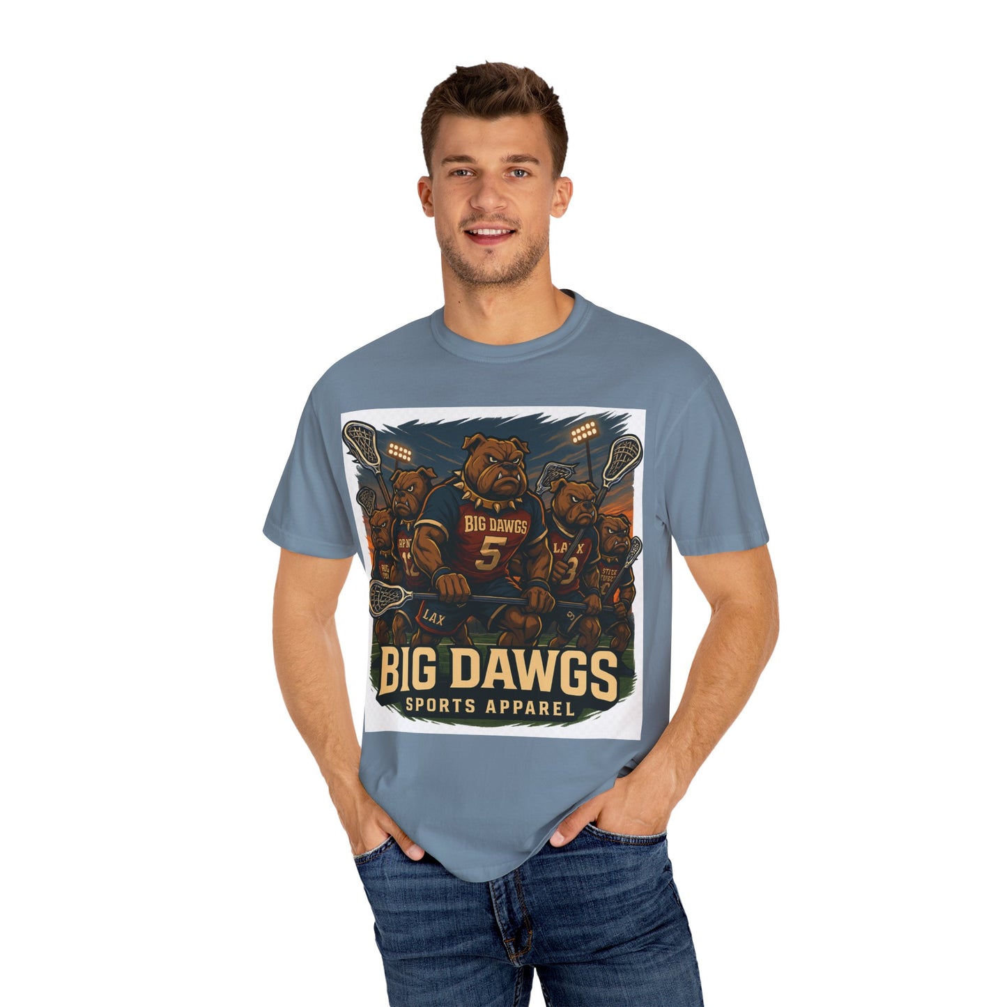 Big Dawgs Sports T-shirt, Men's Sports Apparel, Casual Wear, T-Shirt